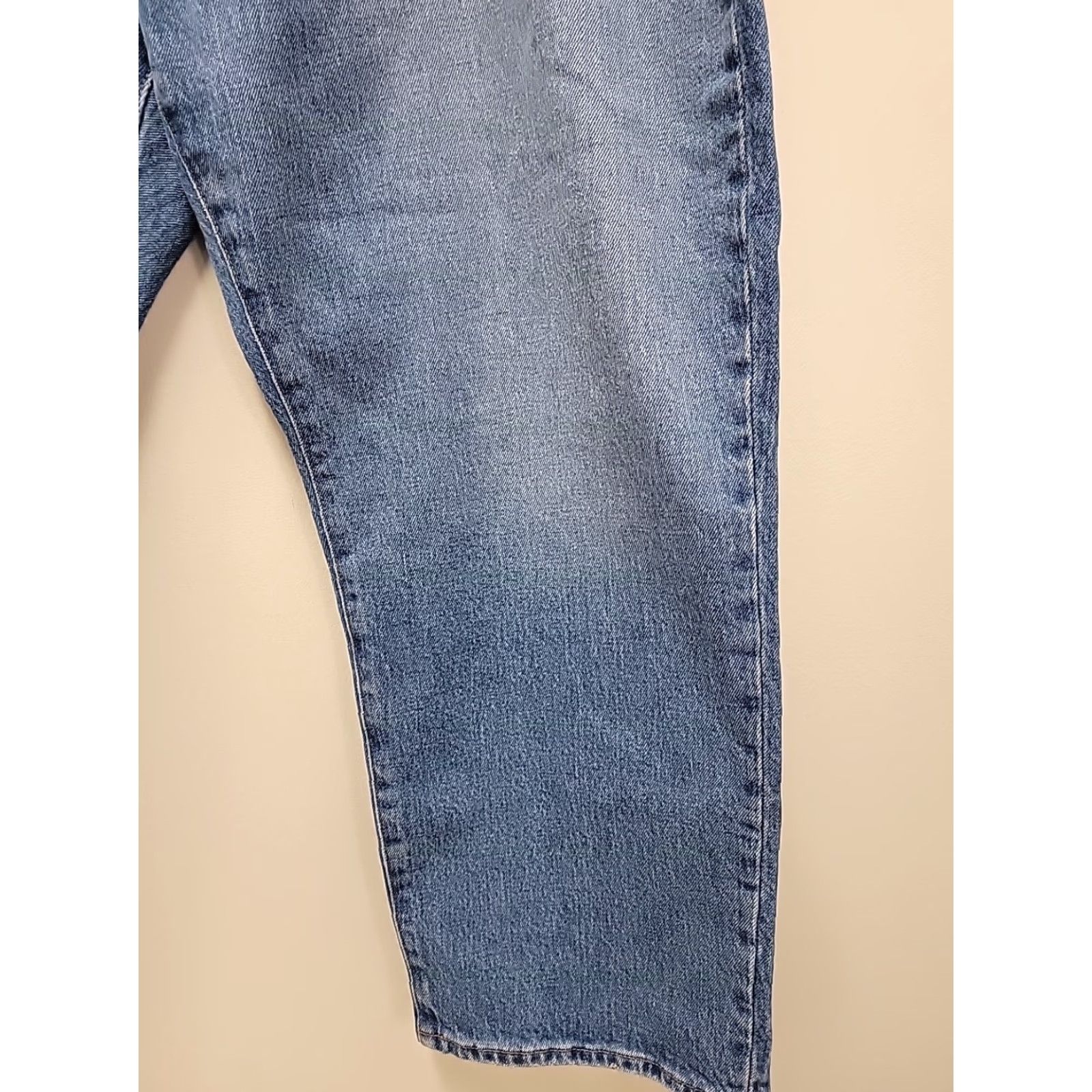 Madewell Madewell Jeans Womens 33P Curvy 90s Straight Crop Pockets Blue Denim Jeans Size 24" / US 00 / IT 34 - 6 Thumbnail