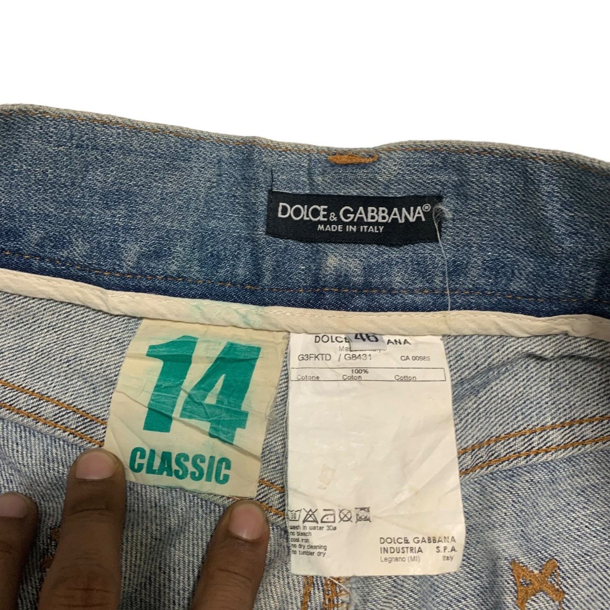 Dolce & Gabbana Dolce & Gabbana Jeans Size 32" / US 10 / IT 46 - 6 Thumbnail