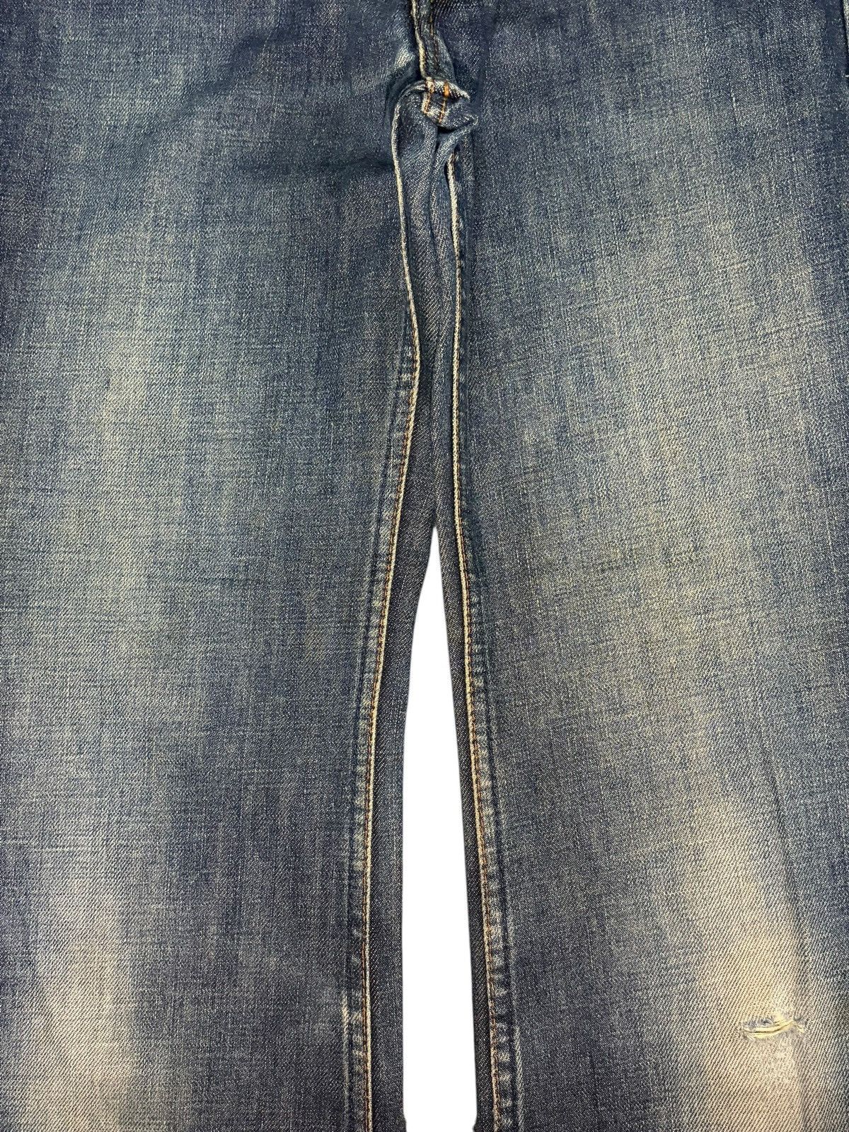 Levi's Vintage 90s Levis 309 Faded Wash Distressed Flare Jeans Size 25" / US 0 / IT 36 - 3 Thumbnail