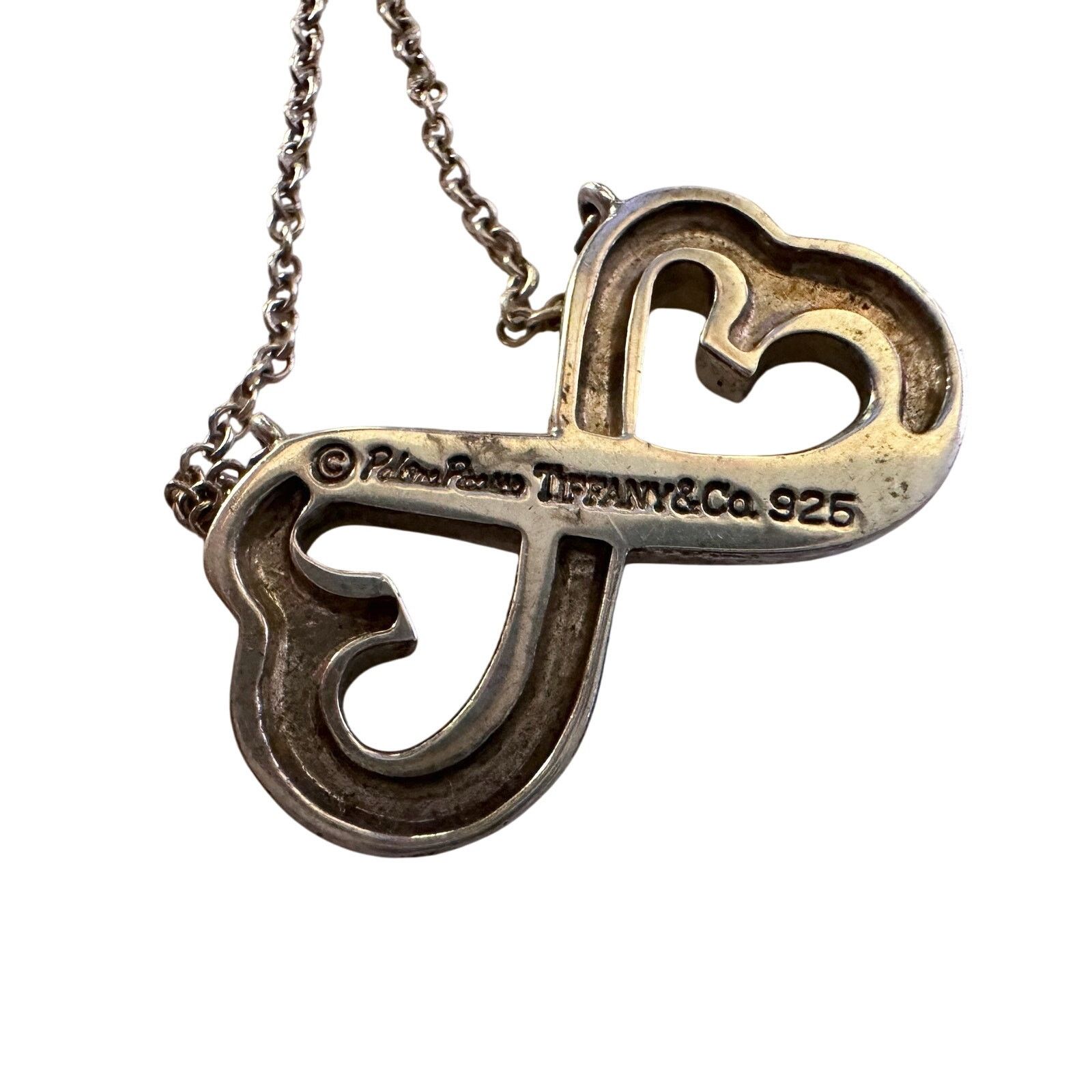 Tiffany & Co. Tiffany and Co Paloma Picasso Loving Heart Infinity Necklace Size ONE SIZE - 15 Thumbnail