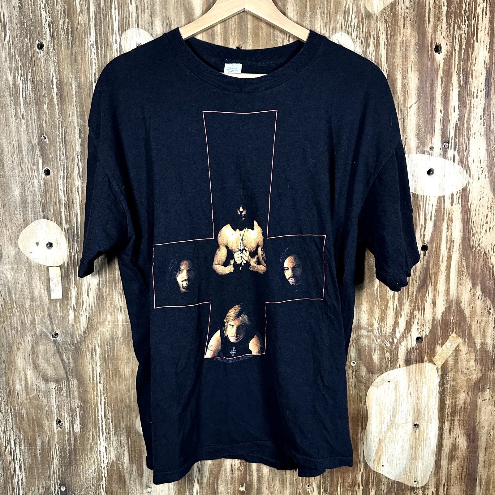 Band Tees × Vintage Vintage Danzig Band Shirt Size Large 1990 21.5x27 Size US L / EU 52-54 / 3 - 1 Thumbnail