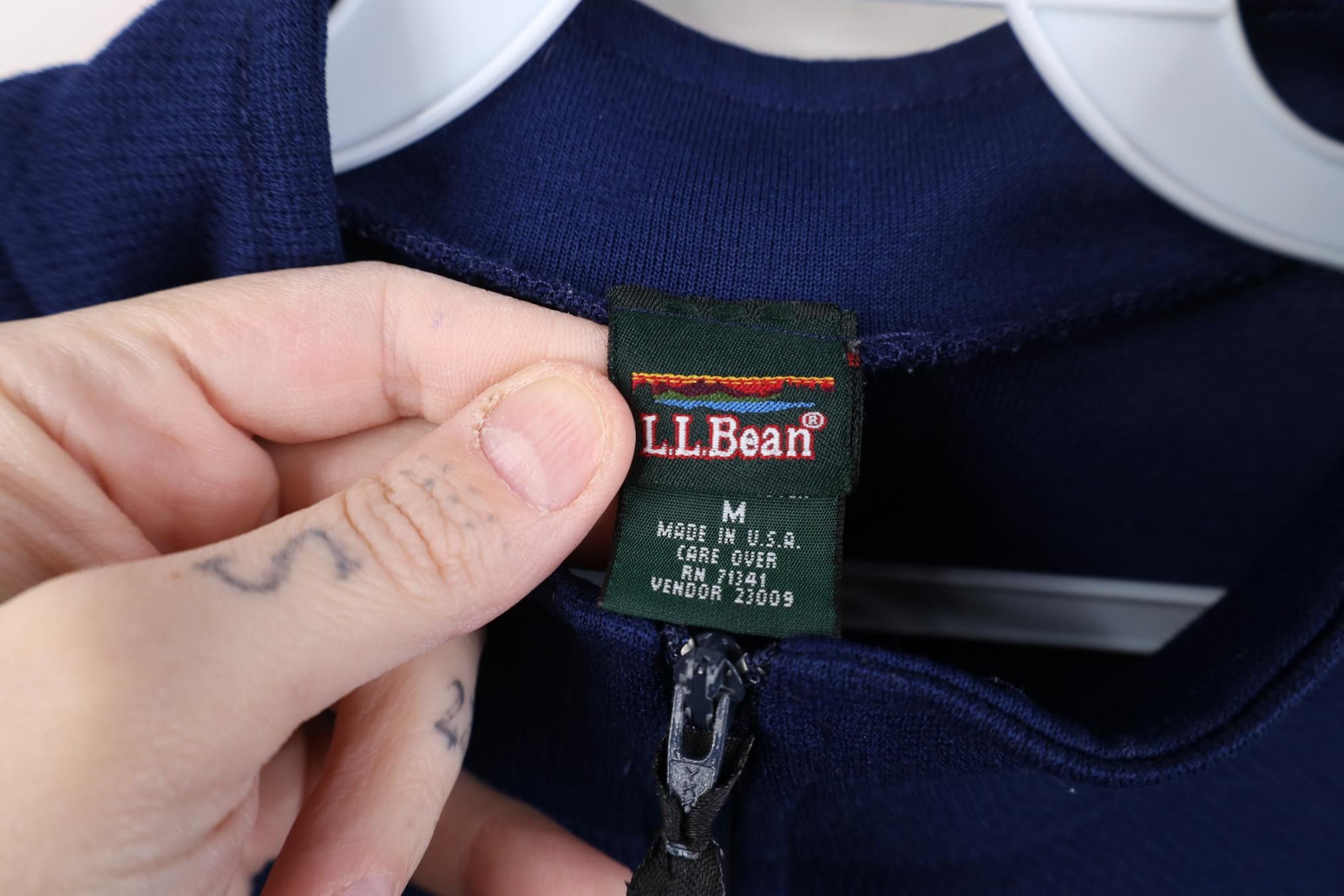 L.L. Bean Vintage 90s LL Bean Knit 1/2 Zip Pullover Jacket Top USA Size US M / EU 48-50 / 2 - 6 Thumbnail
