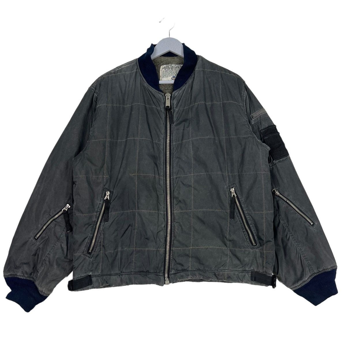 Avirex 🔥 VINTAGE 90s AVIREX BOMBER JACKET Size US S / EU 44-46 / 1 - 2 Thumbnail