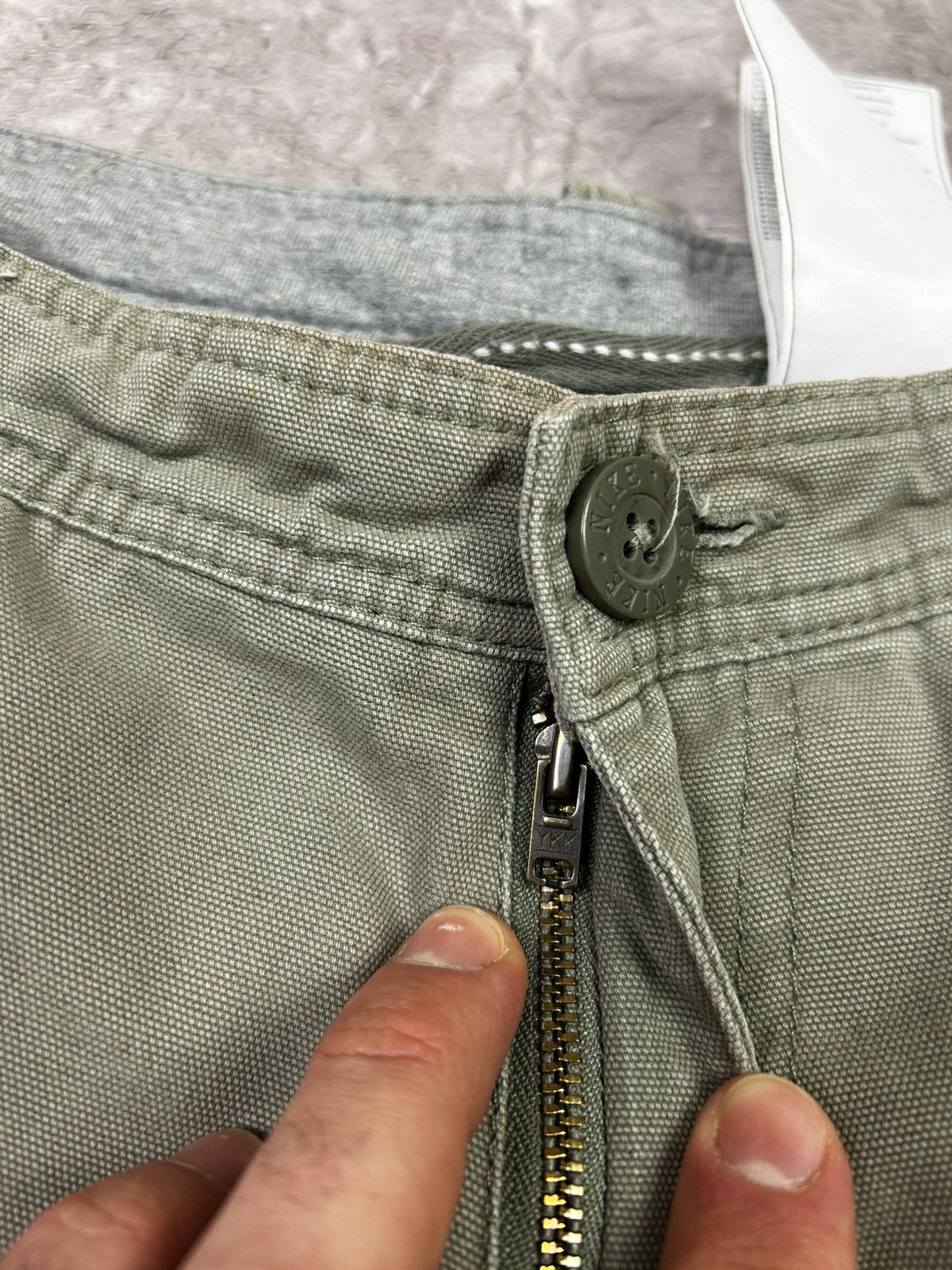 Nike × Vintage Nike vintage cargo shorts size 34 Size US 34 / EU 50 - 8 Thumbnail