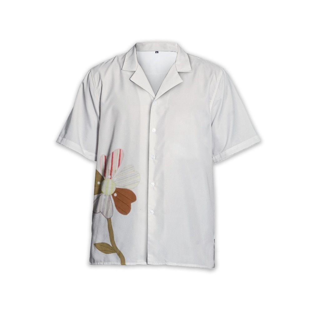 Designer Men's White Greetings Shirt Size US L / EU 52-54 / 3 - 1 Thumbnail