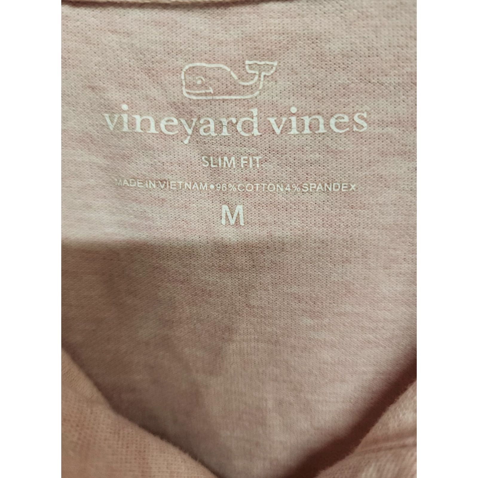 Vineyard Vines VINEYARD VINES Polo Shirt Mens Pink Short Sleeve Size M Size US M / EU 48-50 / 2 - 3 Thumbnail