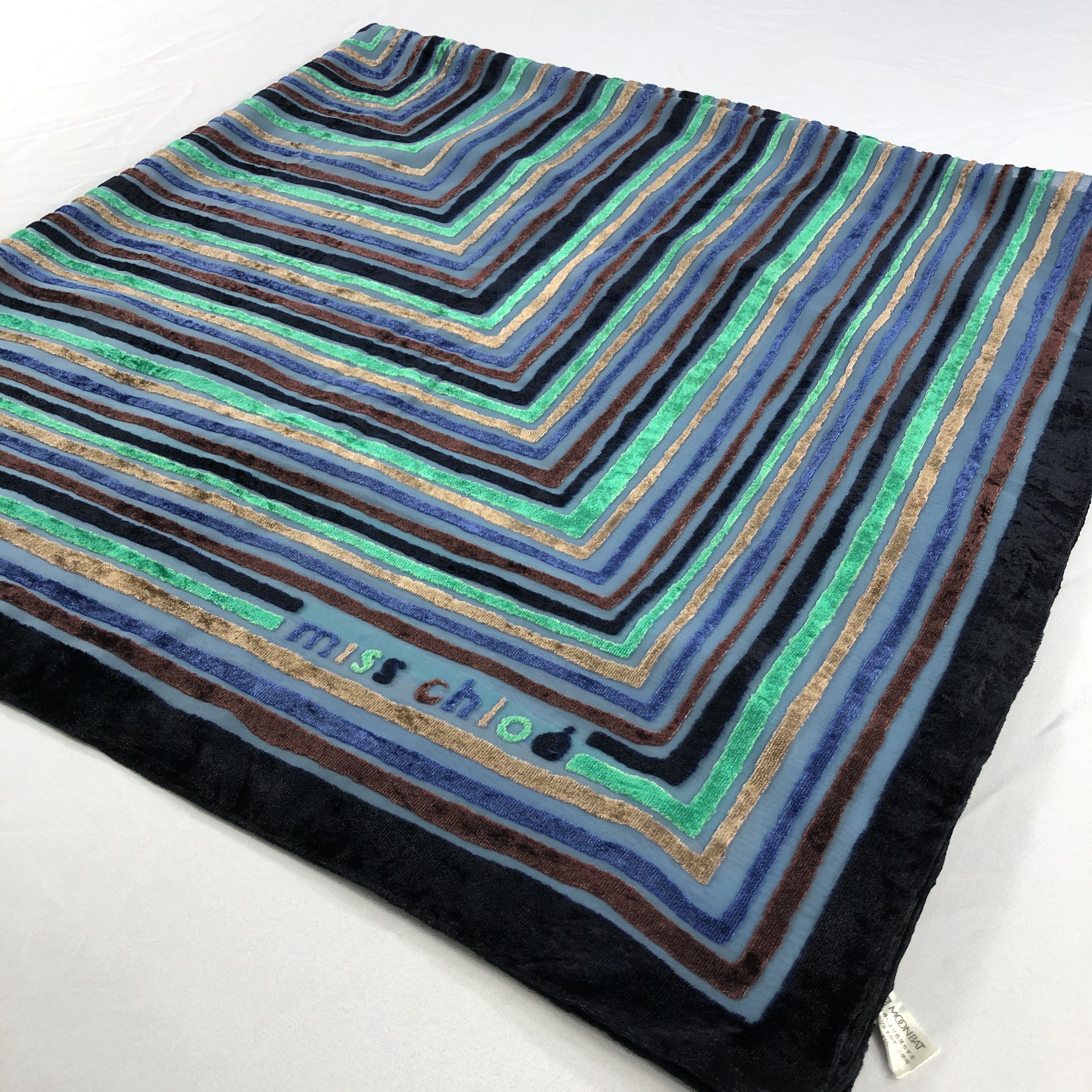 Chloe Vintage Miss Chloe Silk Scarf Size ONE SIZE - 3 Thumbnail
