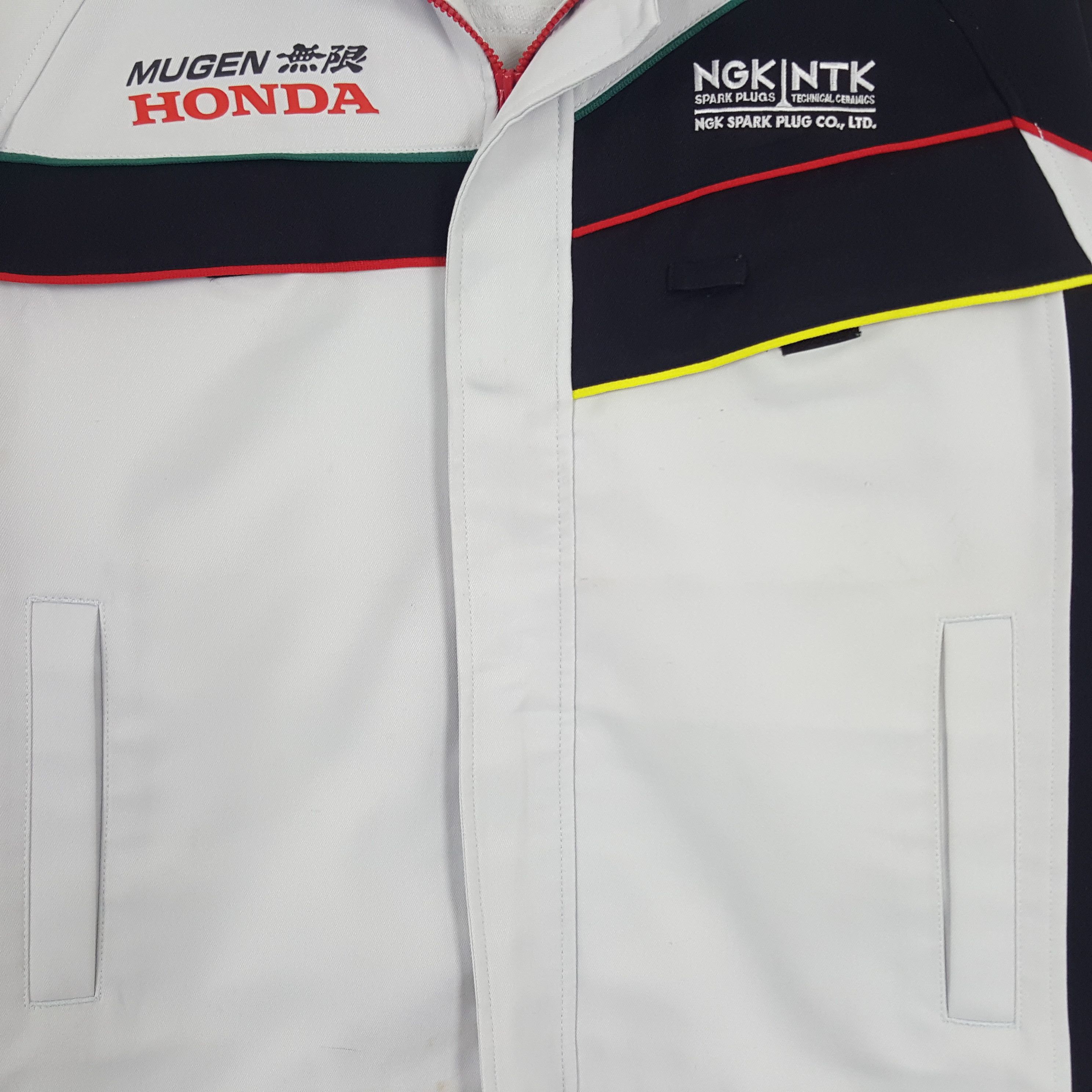 Honda × Vintage Vintage Mugen Honda NGK Spark Plug Racing Custom Jacket Size US M / EU 48-50 / 2 - 4 Thumbnail