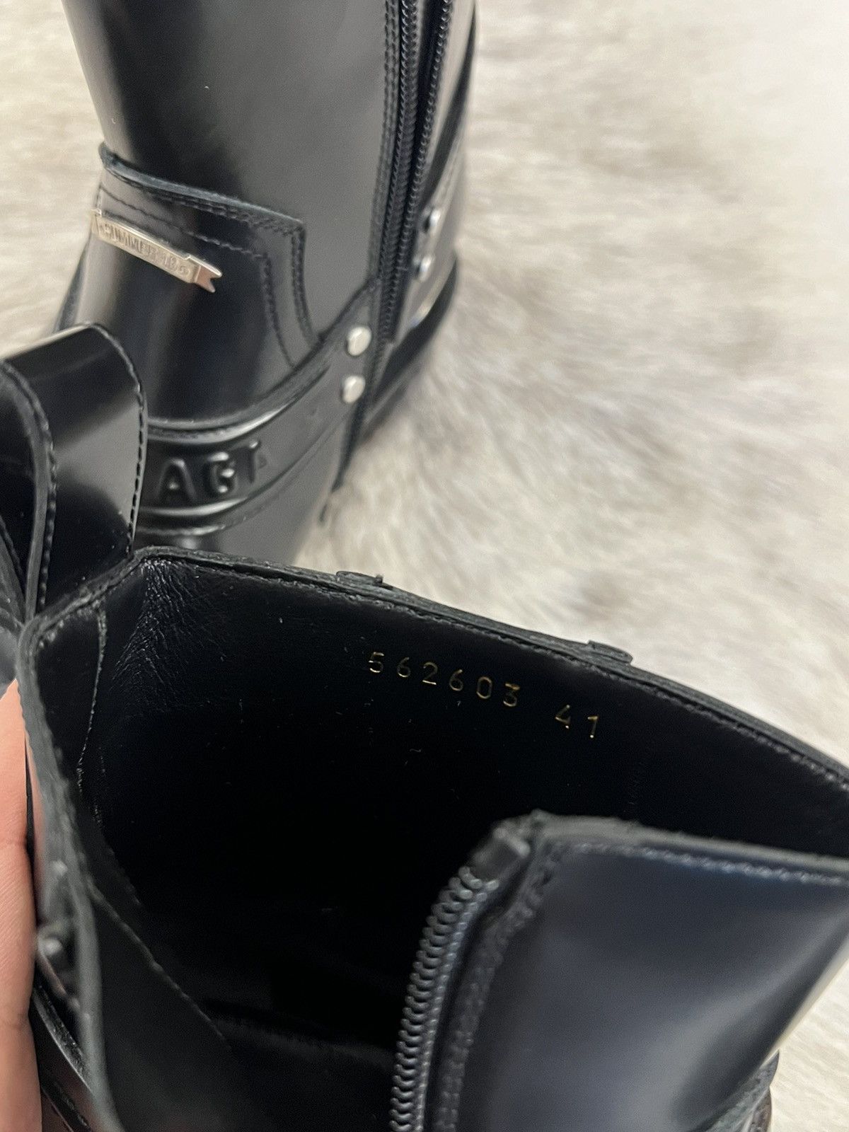 Balenciaga 🚨 Cowboy Balenciaga Santiag Boots - Black Leather Size US 8 / EU 41 - 15 Thumbnail