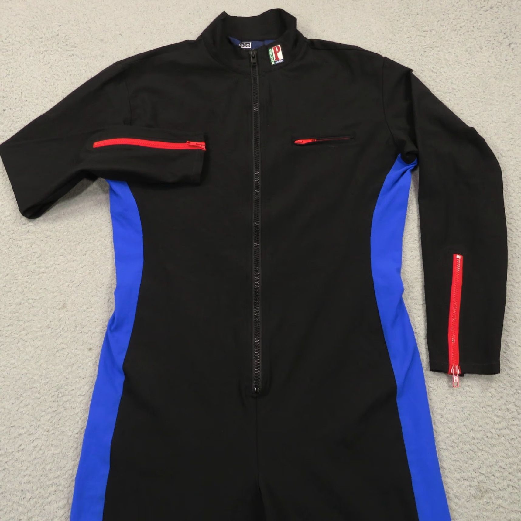 Vintage VINTAGE Polo Ralph Lauren XL Men Wet Suit Stadium 1992 Olympic Surf Scuba Racing Polo Sport Neoprene Nylon Gray 90s Activewear Water Sports Gloves? Size US XL / EU 56 / 4 - 3 Thumbnail
