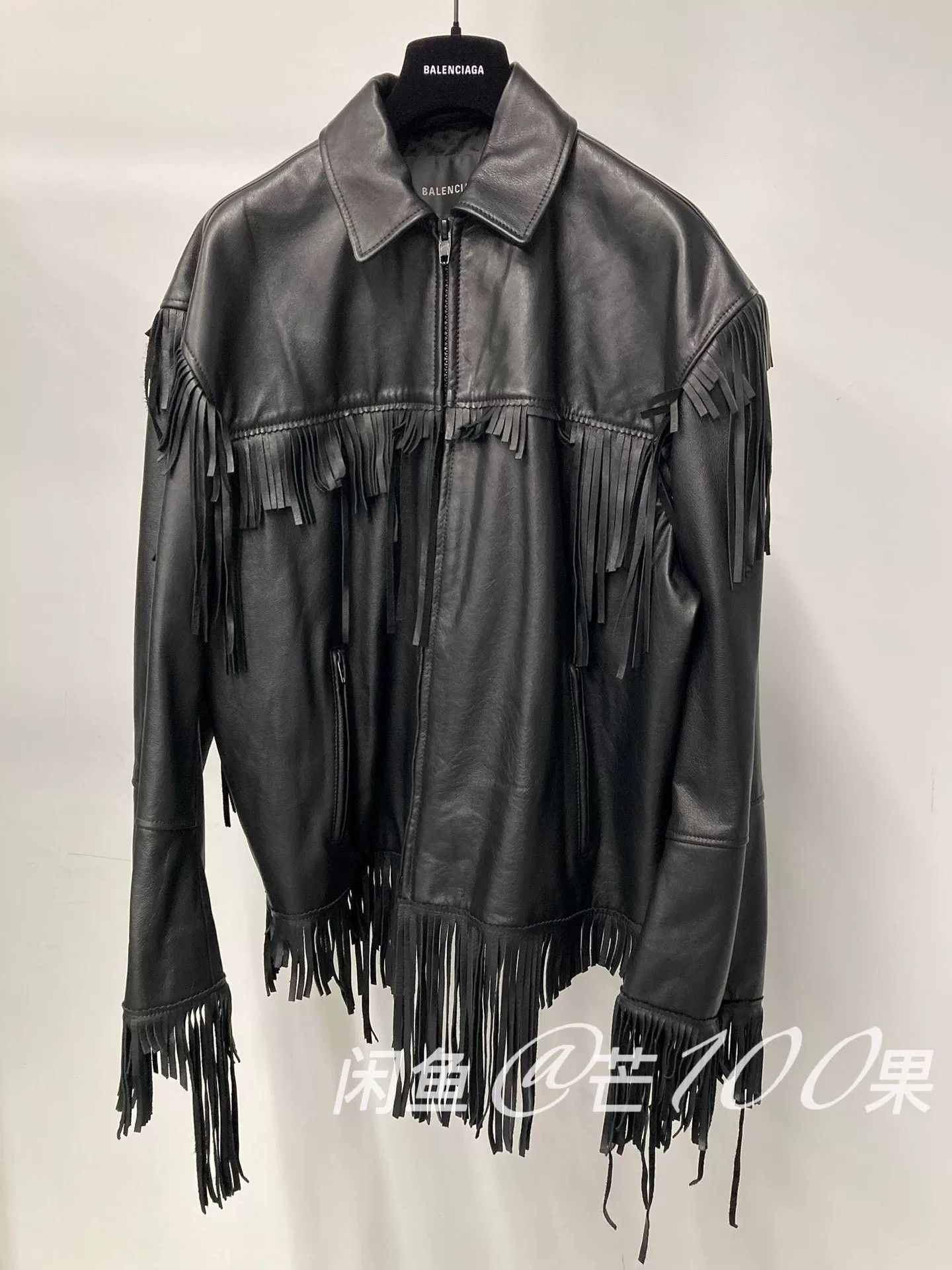 Balenciaga Balenciaga 25 Fringe Leather Jacket Size US M / EU 48-50 / 2 - 1 Thumbnail