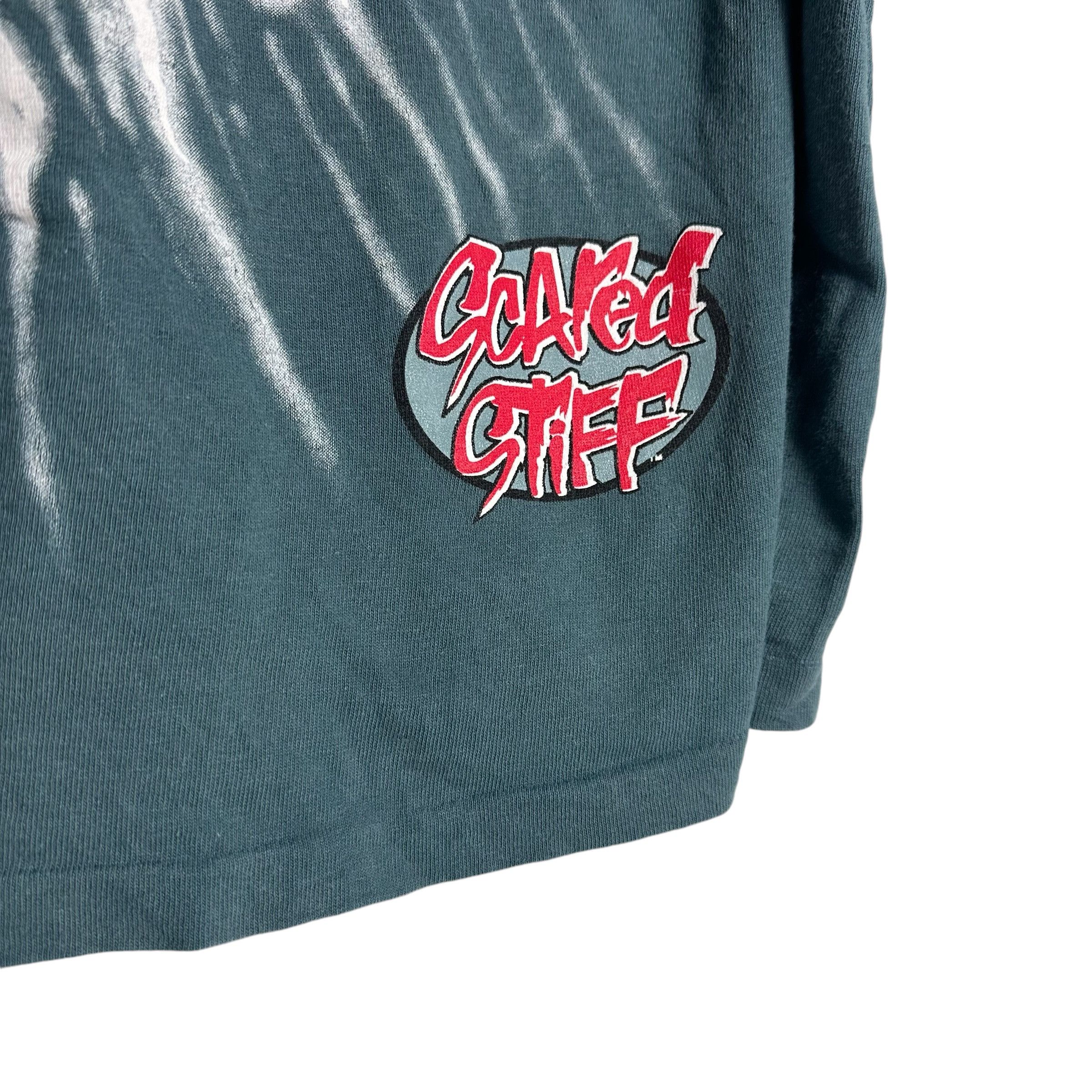 Cartoon Network × Vintage 🔥RARE🔥Vintage 1996 SCARED STIFF Movie T-shirt Single Stich Size US XL / EU 56 / 4 - 5 Thumbnail