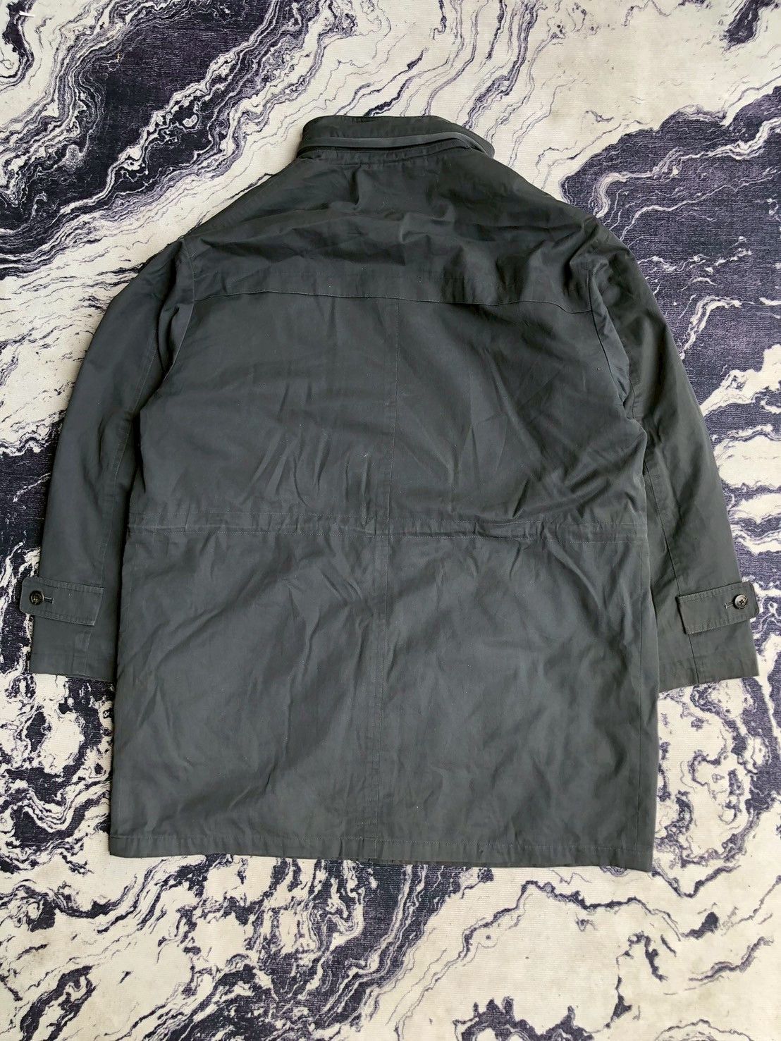 Burberry Vintage 90s Burberrys Nova Check Lined Hooded Coat Size US XL / EU 56 / 4 - 5 Thumbnail
