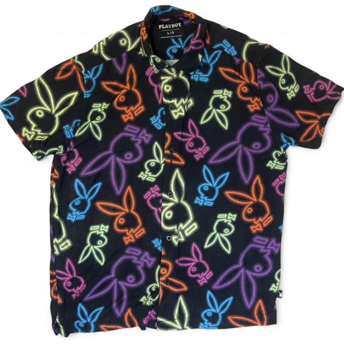 Playboy 🔥Free Shipping Neon Playboy Shirt🔥 Size US L / EU 52-54 / 3 - 1 Thumbnail
