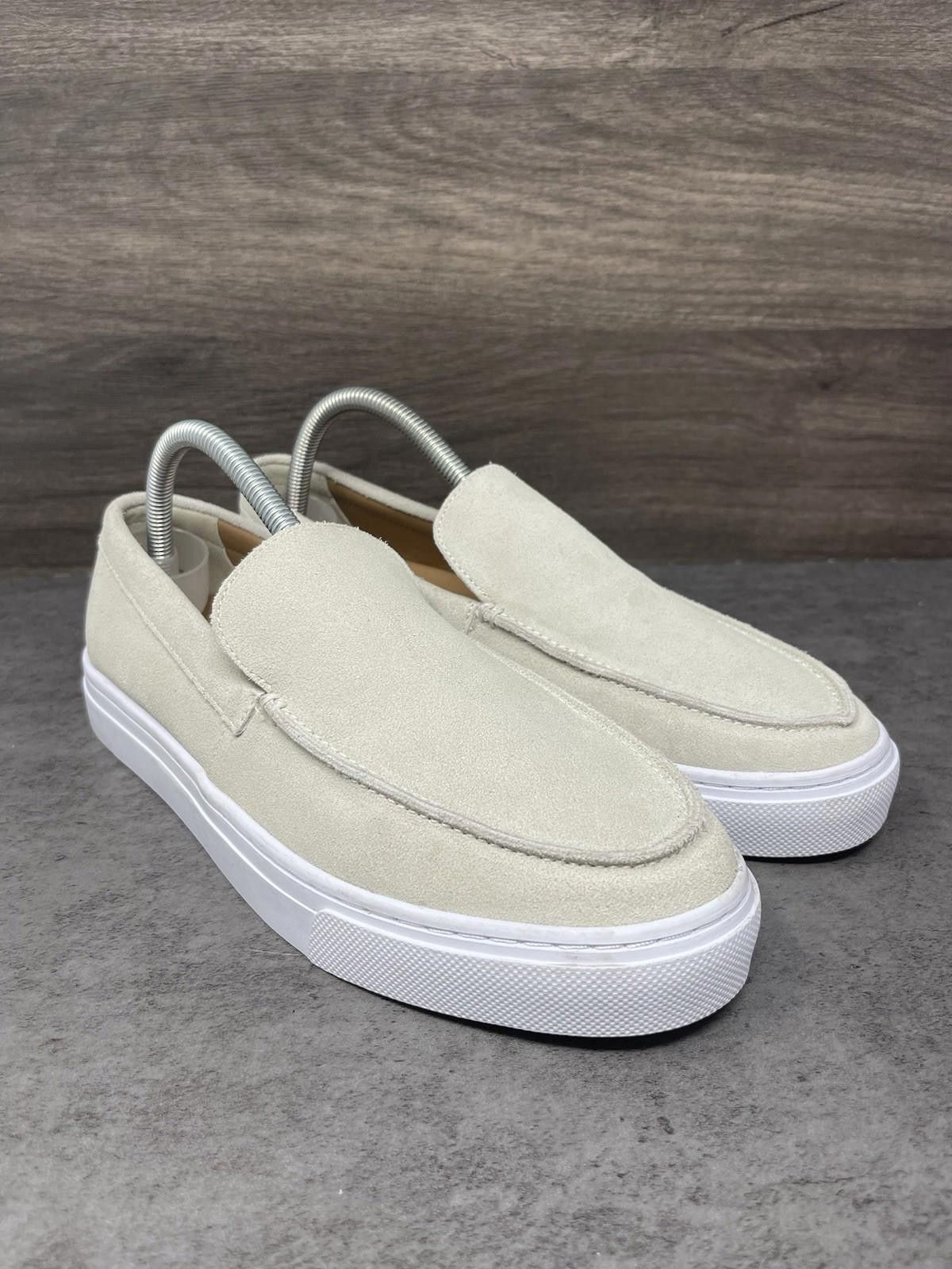 Swims SWIMS Madison Loafers Shoes Mens Size 8 White Beige Size US 8 / EU 41 - 4 Thumbnail