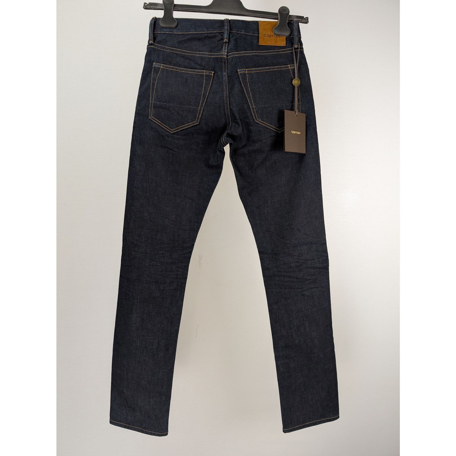 Tom Ford o1rshd1 Q:2 / Straight Denim Jeans in Blue 29 Size US 29 - 9 Thumbnail