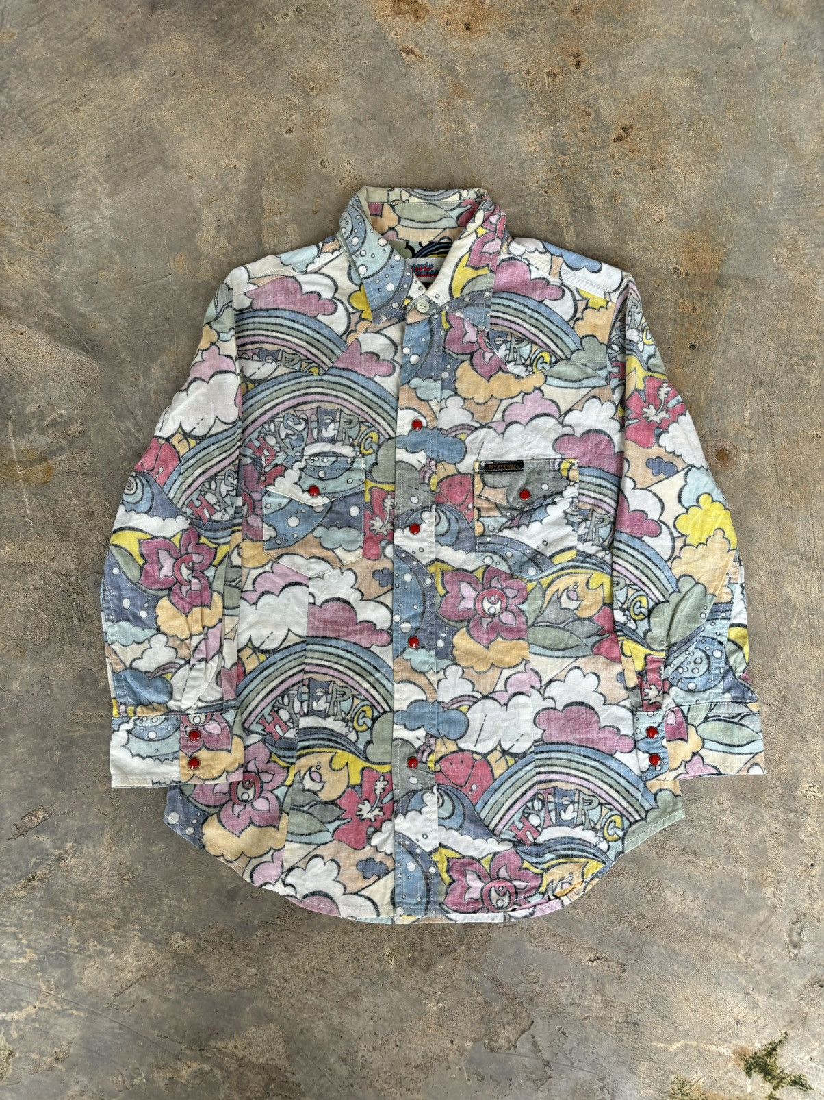 Vintage Hysteric Glamour Full Print Shirt