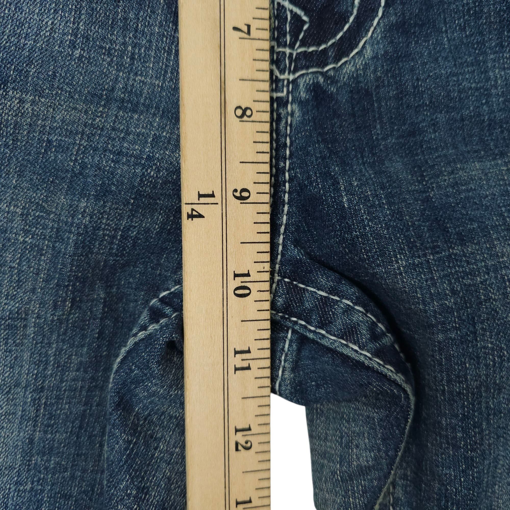 Other T K Axel Vintage Boot Cut Jeans Mens 36 x 30 Distressed Size US 36 / EU 52 - 14 Thumbnail