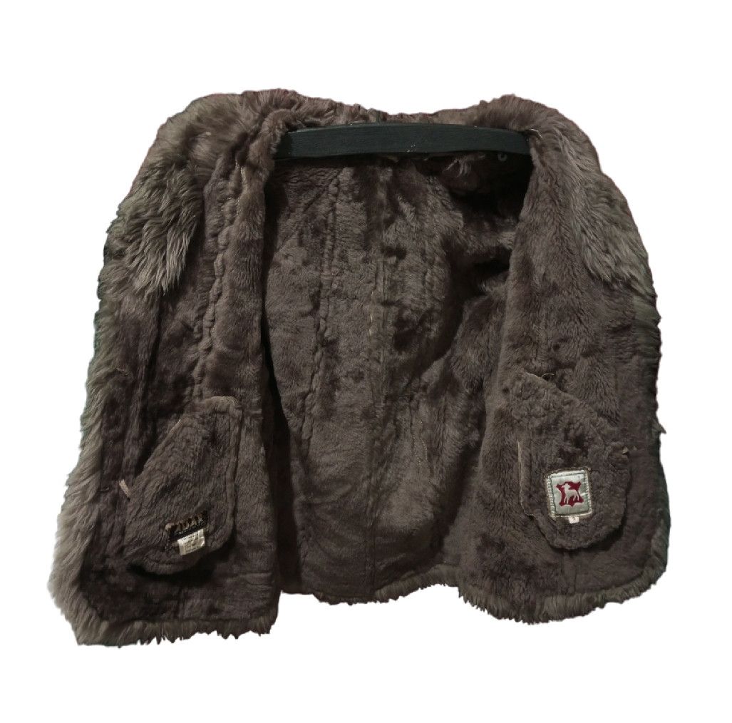 Vintage 90's 🇪🇸ADAR s.l Sheepskin Faux Fur Suede Leather Jacket Size US M / EU 48-50 / 2 - 3 Thumbnail