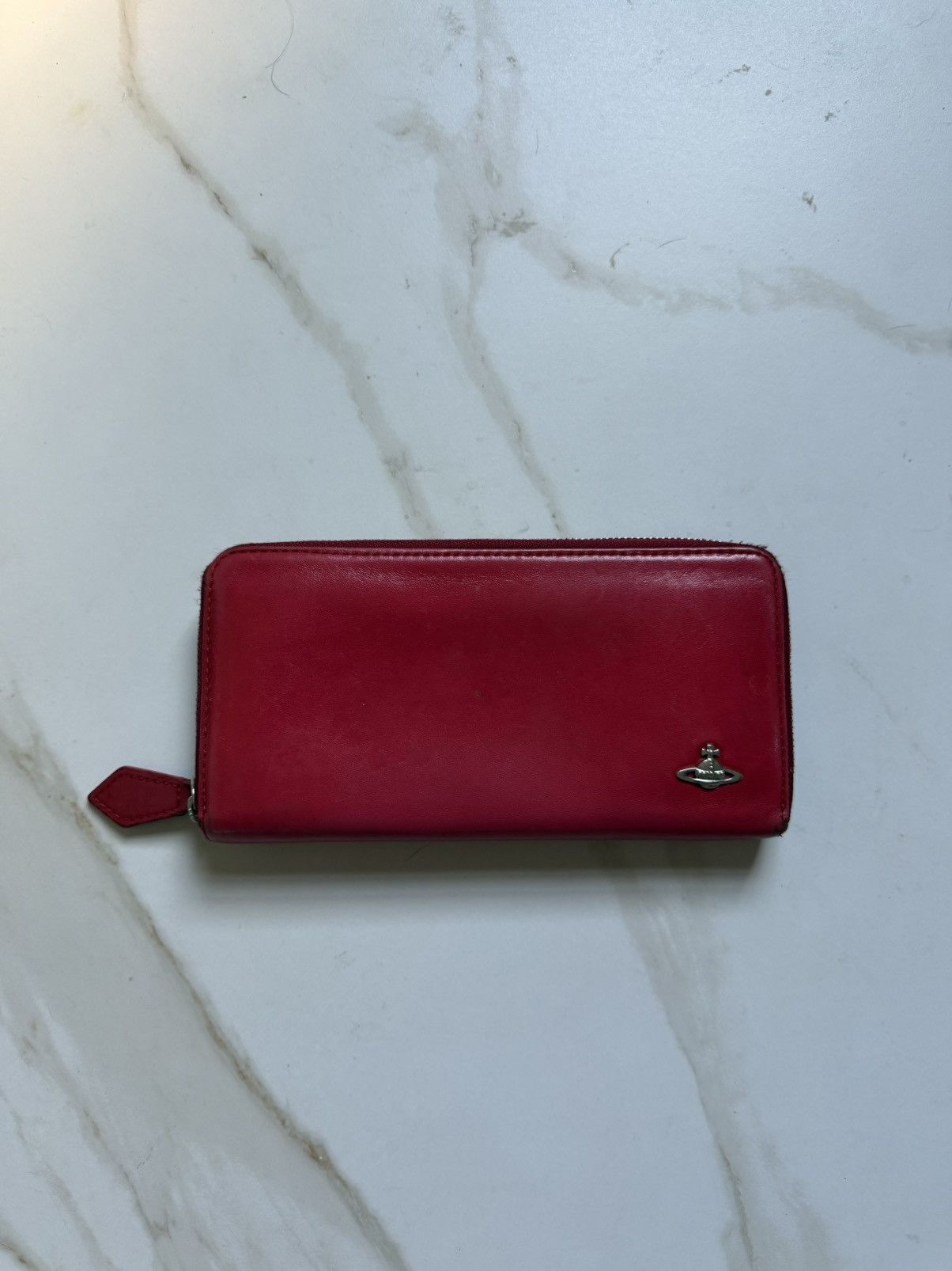 Vivienne Westwood Vivienne Westwood Red Long Orb Wallet Size ONE SIZE - 1 Thumbnail