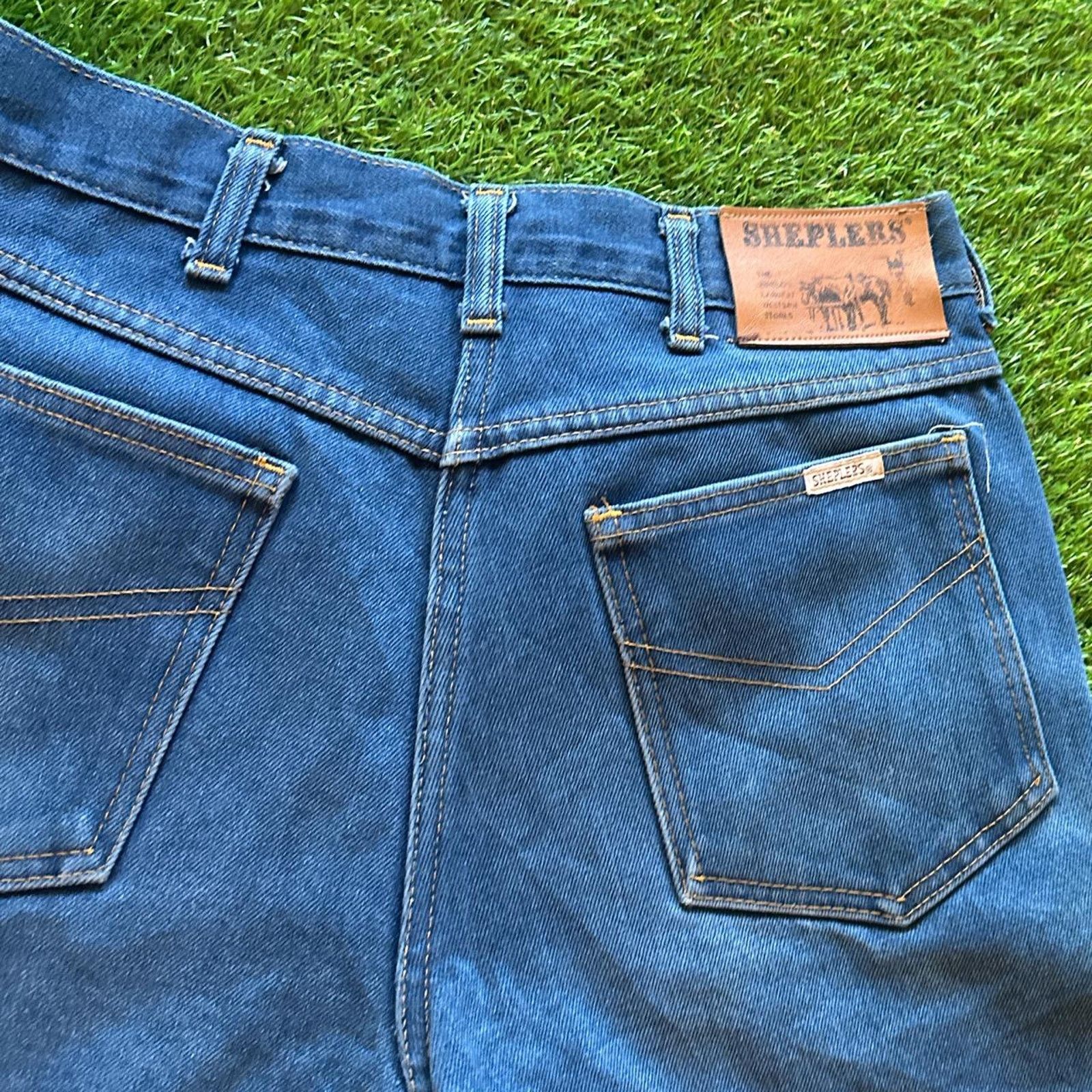 Other Vintage Sheplers Cowboy Cut Jeans Size US 28 / EU 44 - 5 Thumbnail