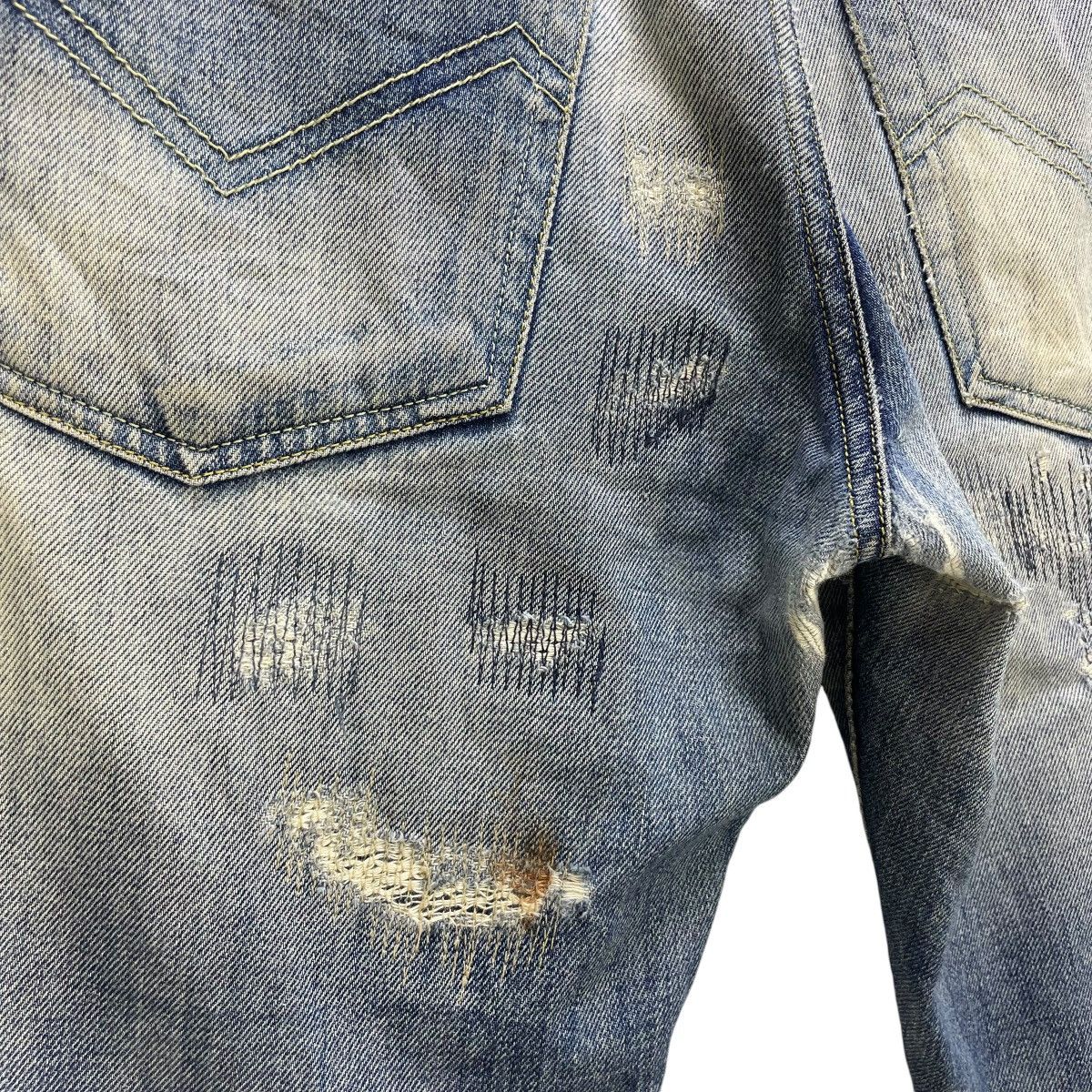 Energie 🔥Energie Made In Italy Distress Denim Size US 35 - 10 Thumbnail