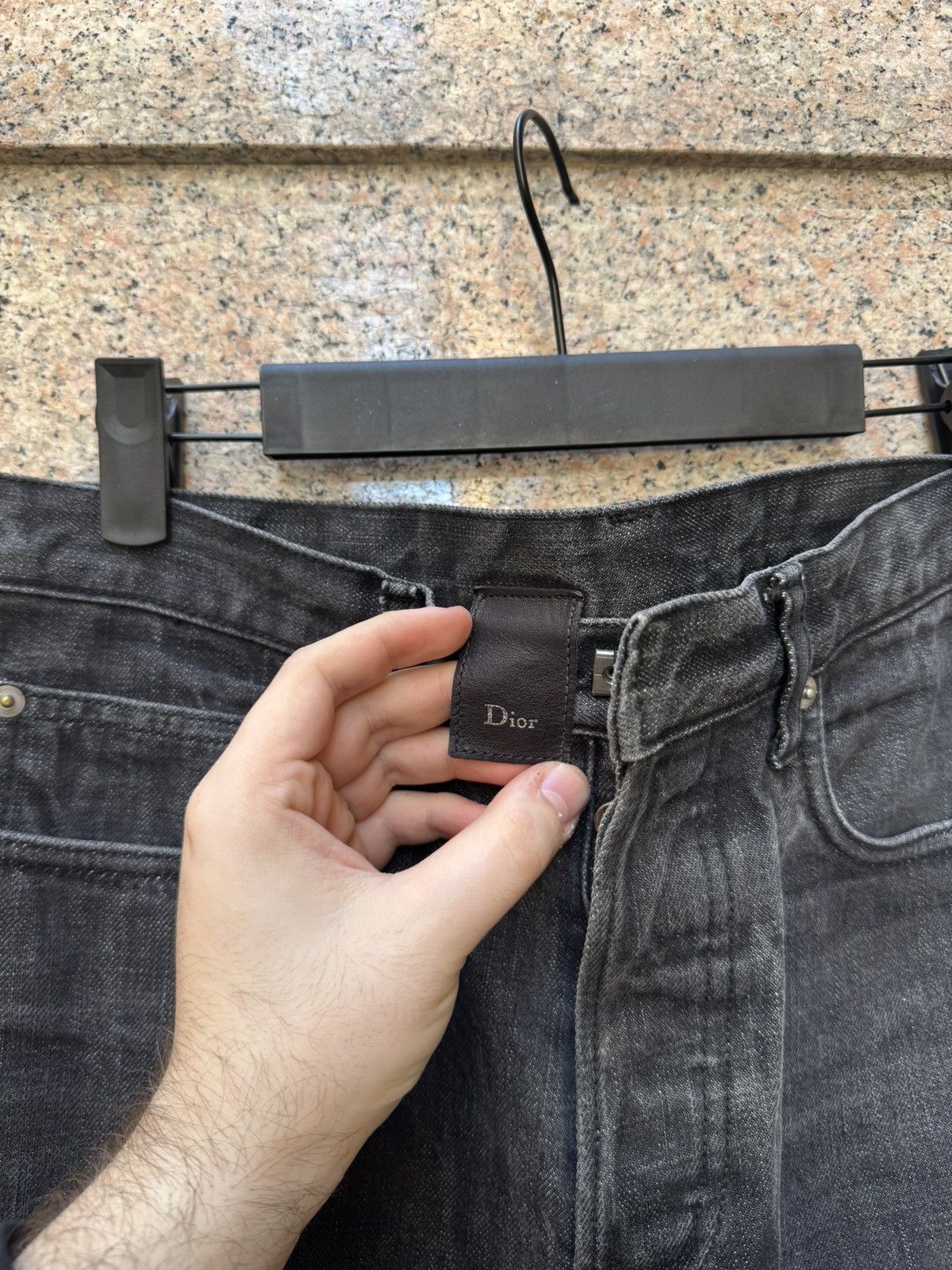 Dior Dior denim jeans black 30 Size US 30 / EU 46 - 3 Thumbnail