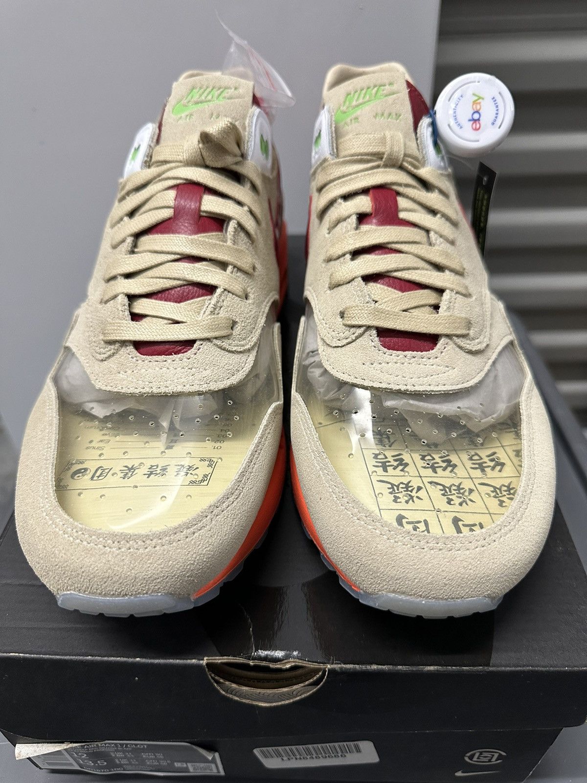 CLOT × Nike Nike Air Max 1 Clot “Kiss Of Death” Size 12 Size US 12 / EU 45 - 2 Thumbnail
