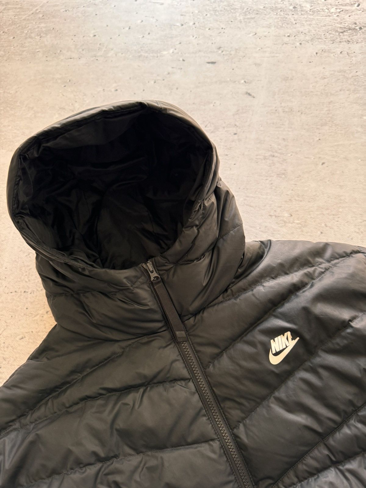 Nike × Nike ACG NIKE PUFFER DOWN BASIC LOGO OVERSIZE NYLON JACKET Size US XL / EU 56 / 4 - 5 Thumbnail