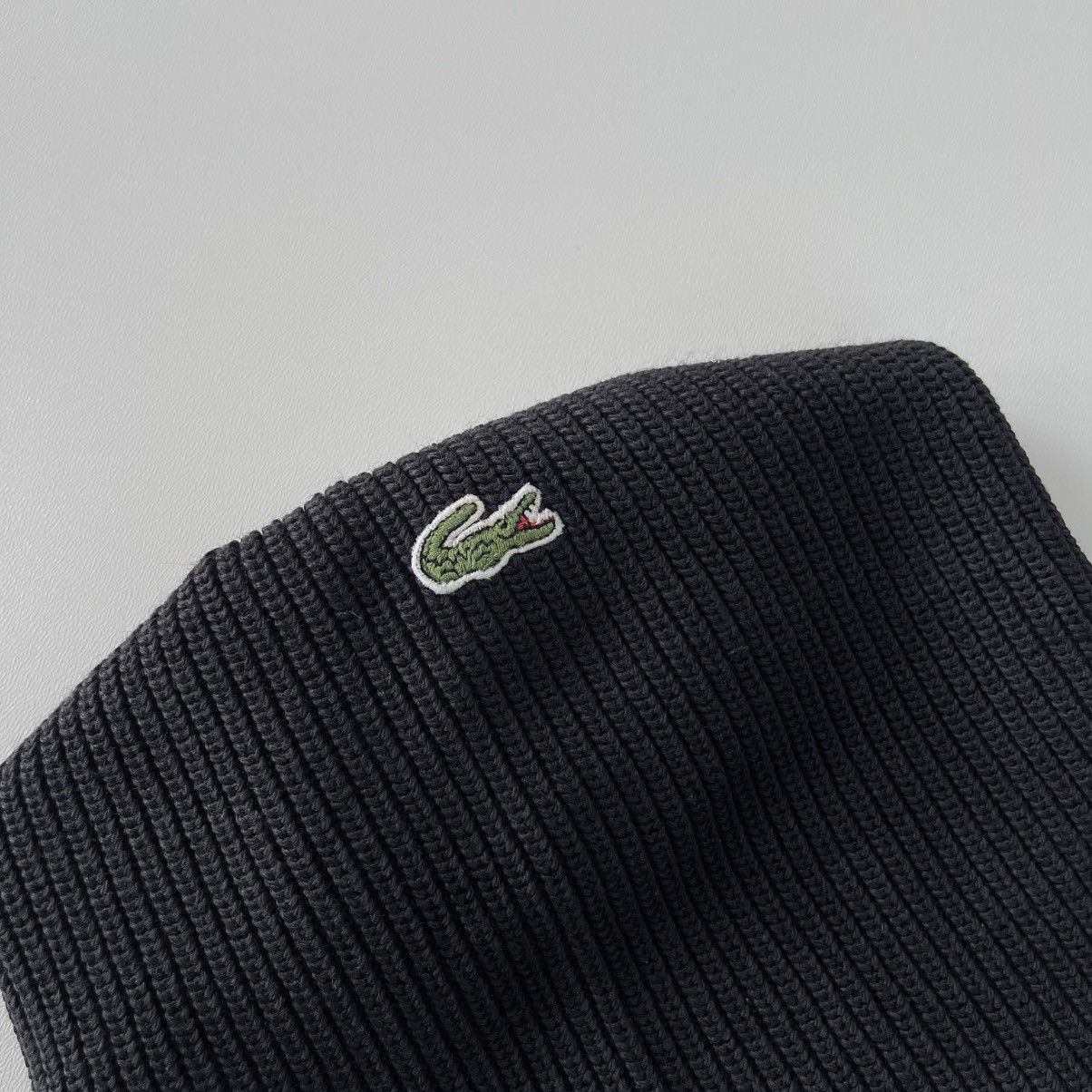 Lacoste Lacoste Logo Wool/Acrylic Vintage Beanie Hat Black F4797 Size ONE SIZE - 10 Thumbnail