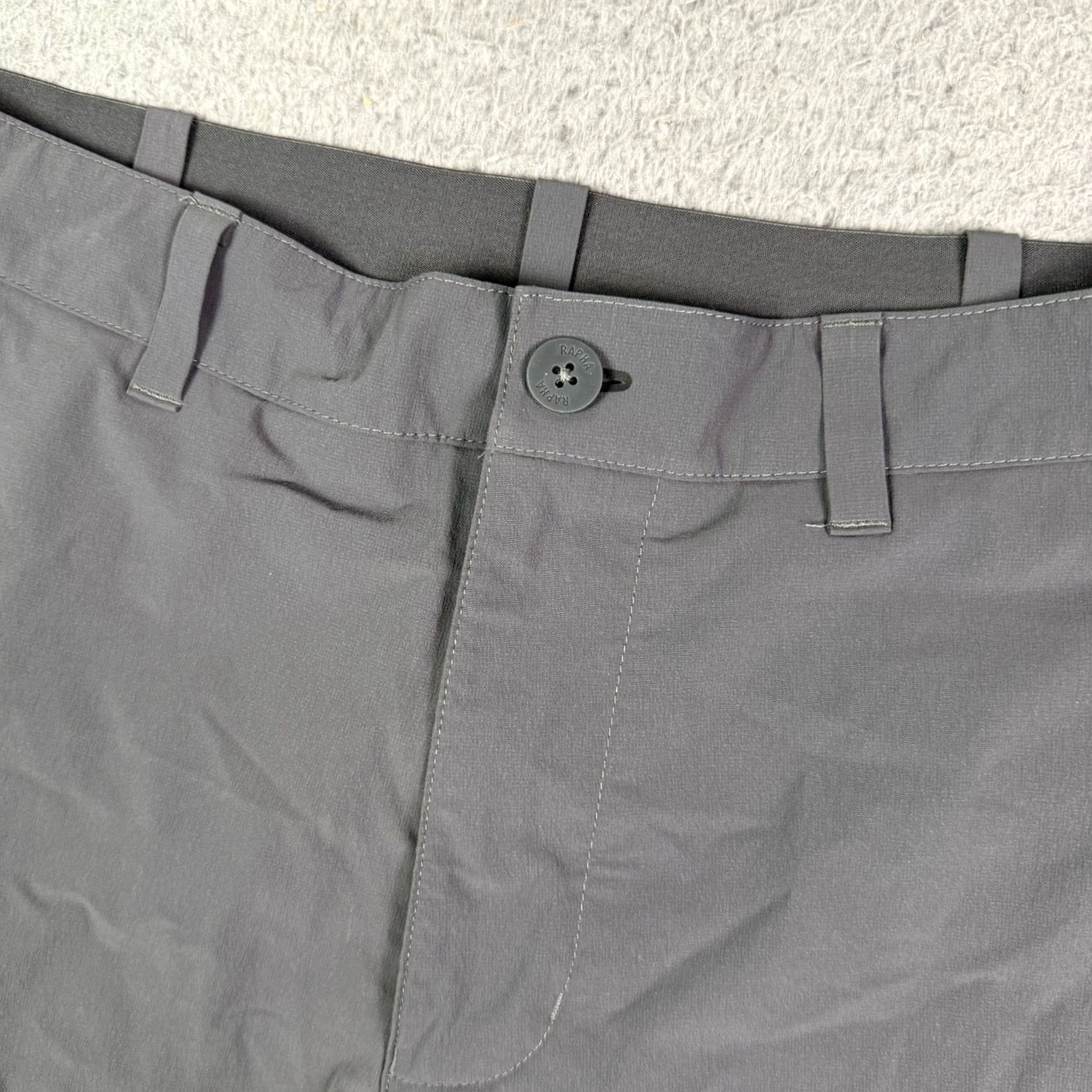 Rapha Rapha All Day Shorts Mens M Dark Gray Cycling 11" Stretch Quick Dry Chino Size US 31 - 2 Thumbnail