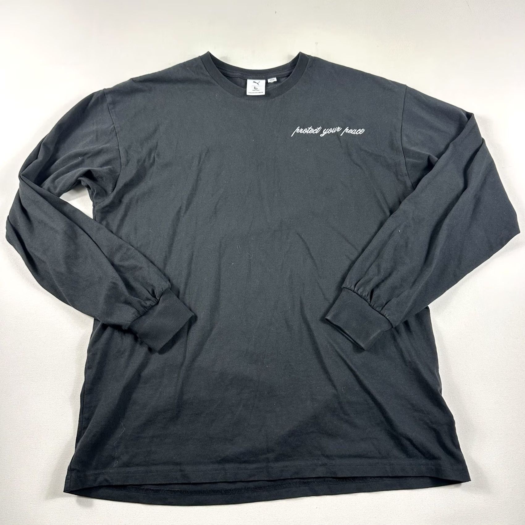 Puma Puma x Lauren London Protect Your Peace Long Sleeve Shirt Size Mens Small Size US S / EU 44-46 / 1 - 3 Thumbnail
