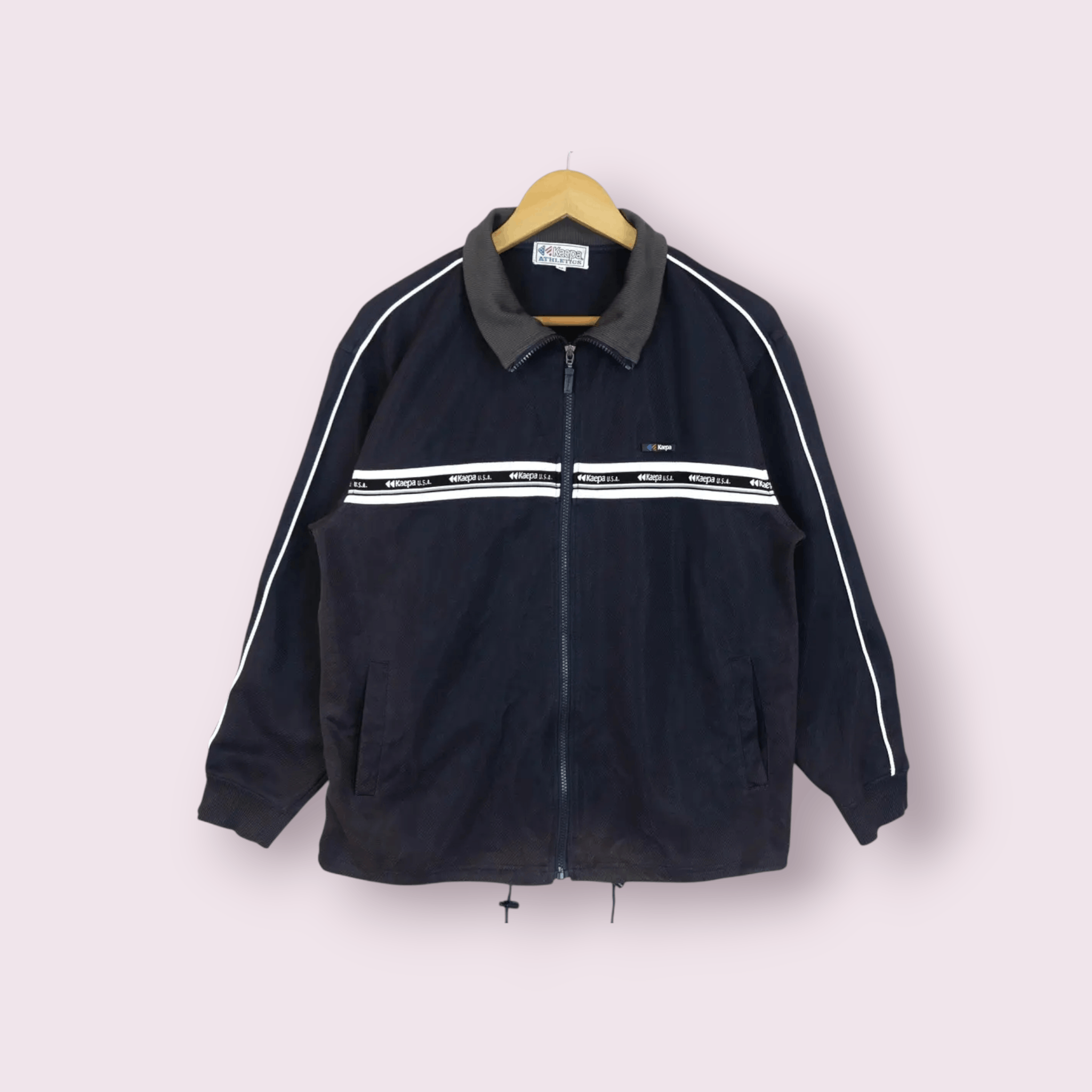Japanese Brand Vintage KAEPA Tracksuit Training Running Jacket Size US M / EU 48-50 / 2 - 2 Thumbnail