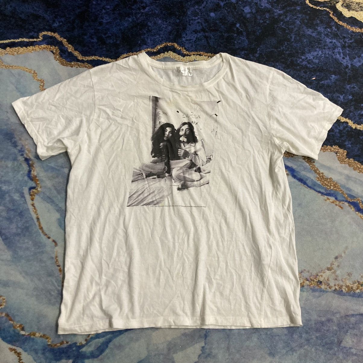 Band Tees JOHN LENNON YOKO UNO THE BEATLES T SHIRT Size US L / EU 52-54 / 3 - 1 Thumbnail