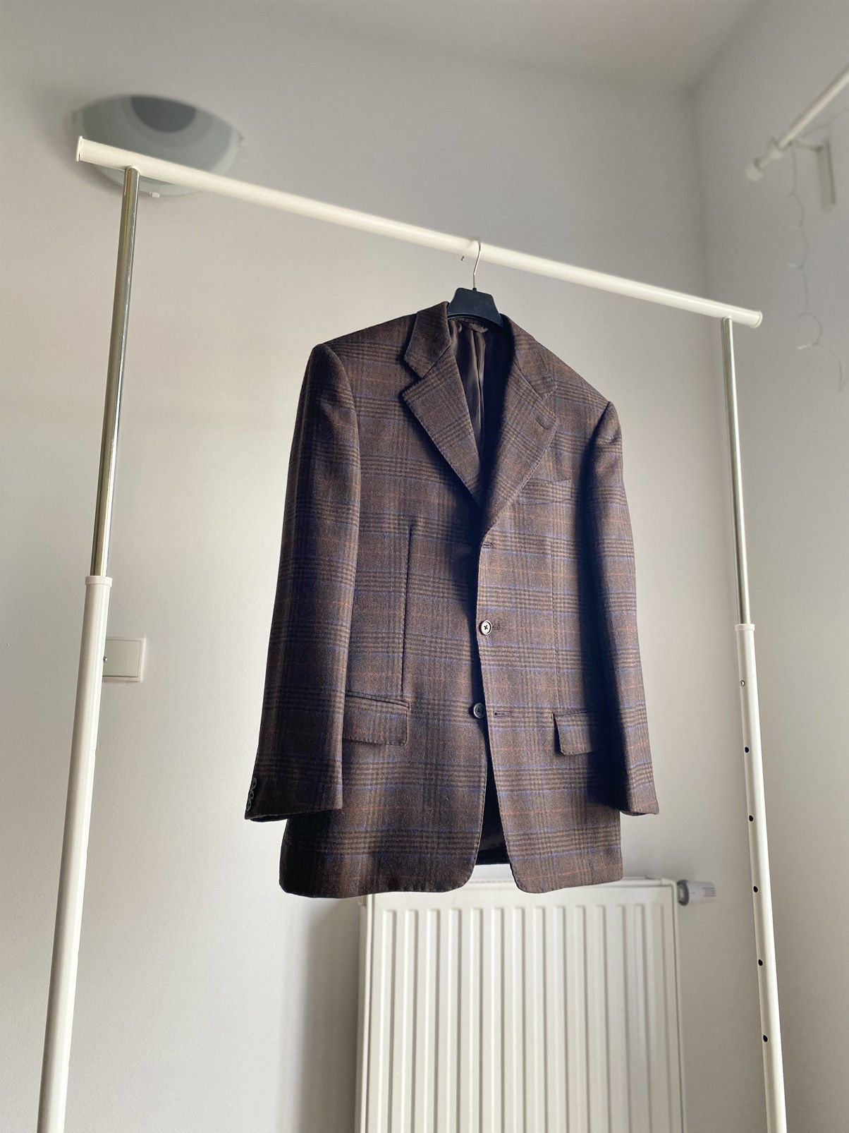 Luigi Bianchi Luigi Bianchi 100% Wool Checkered Blazer Size 42R - 3 Thumbnail
