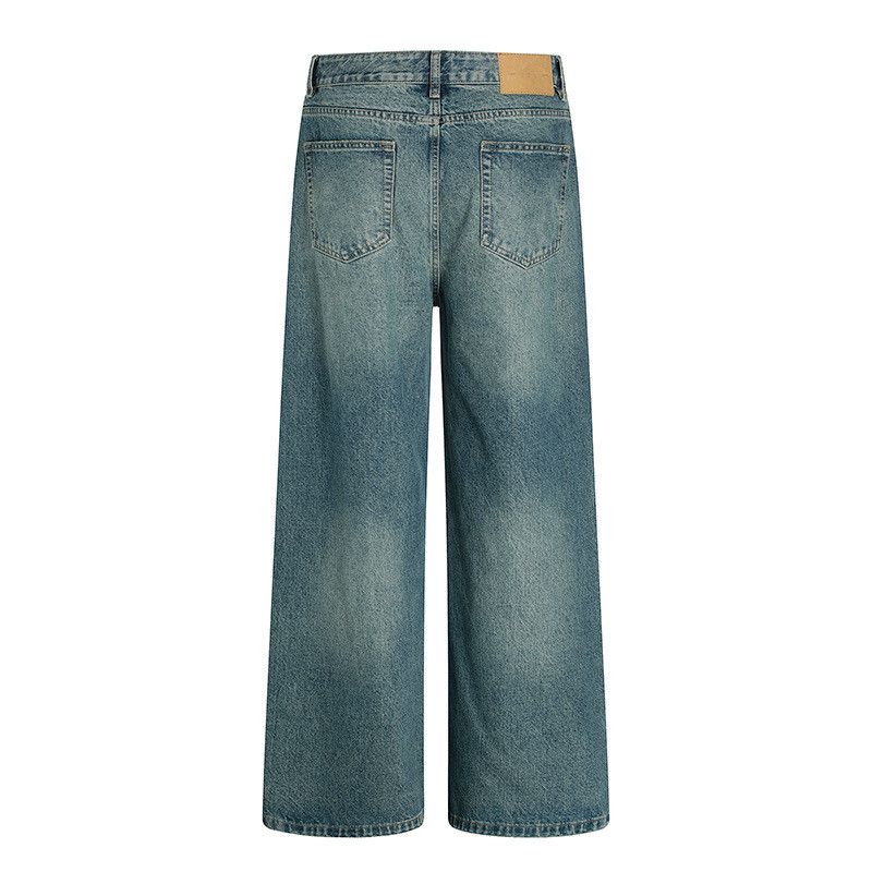 Jean American retro high street men's loose curved blade jeans Size US 32 / EU 48 - 2 Thumbnail