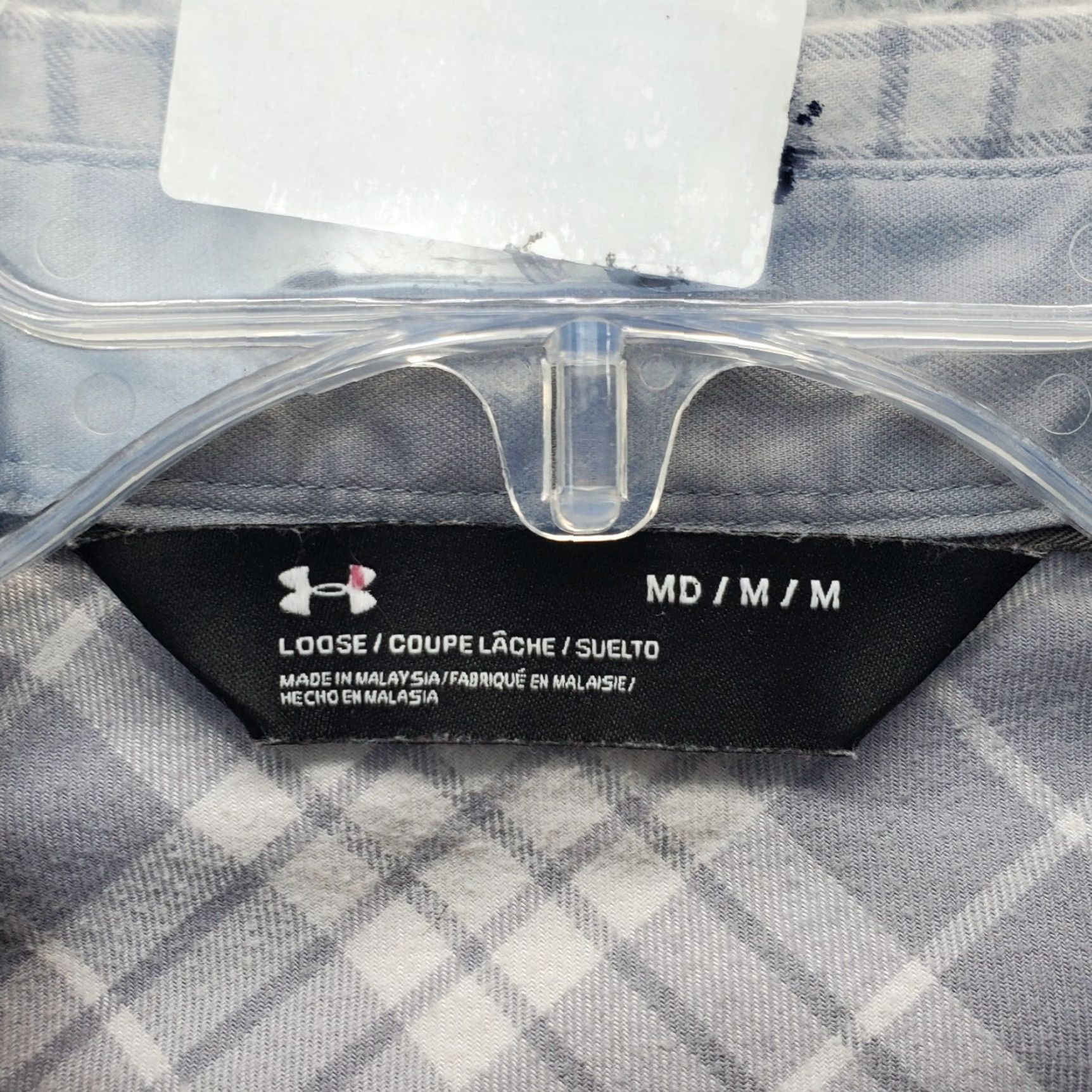 Under Armour Under Armour Casual Shirt Mens M Multicolor Plaid Flannel Button-Down Shirt Size US M / EU 48-50 / 2 - 4 Thumbnail