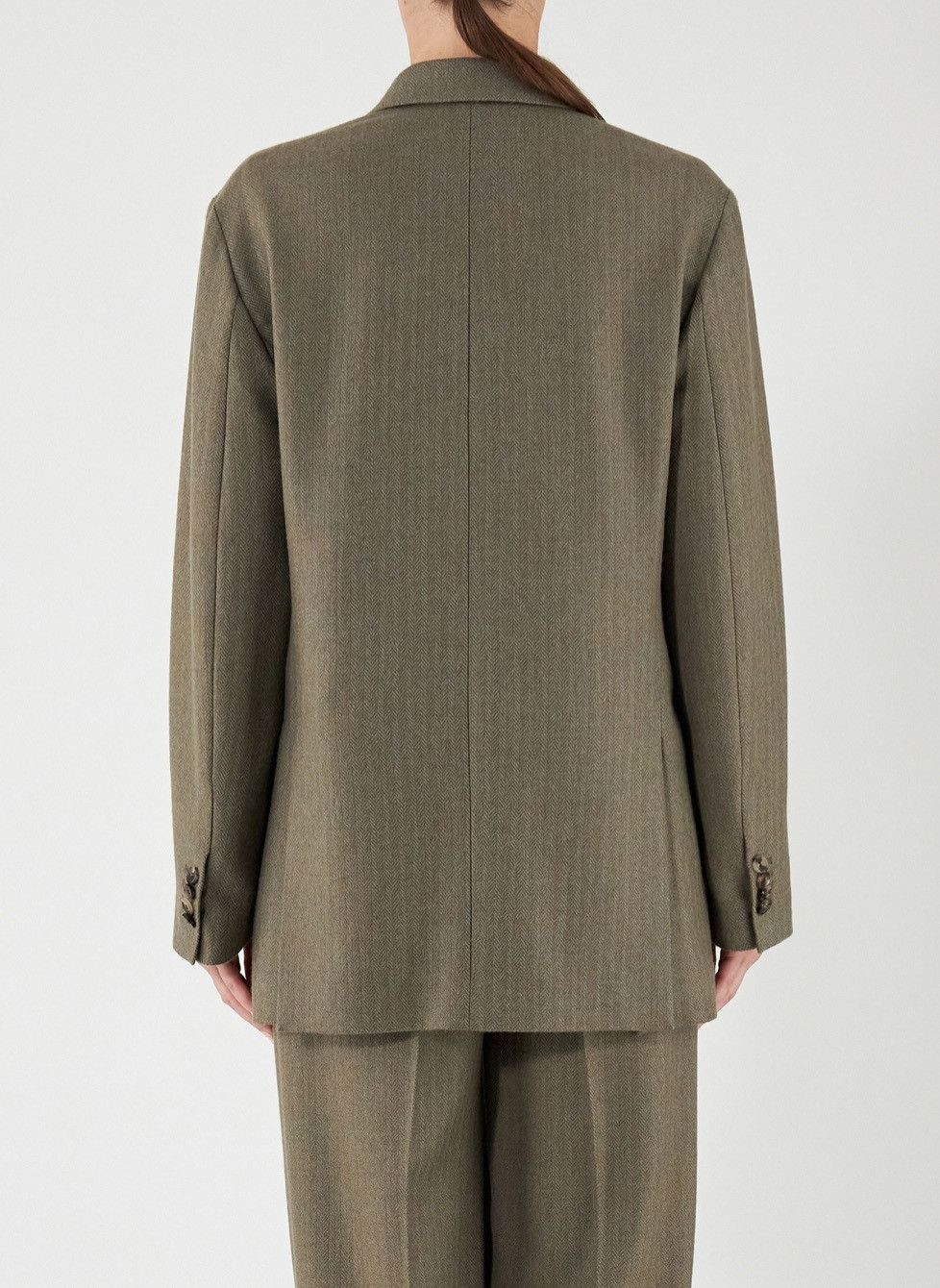 Loro Piana o1srvl11e0824 Darrag Cashmere Jacket in Grey Size XXL / US 16-18 / IT 52-54 - 2 Thumbnail