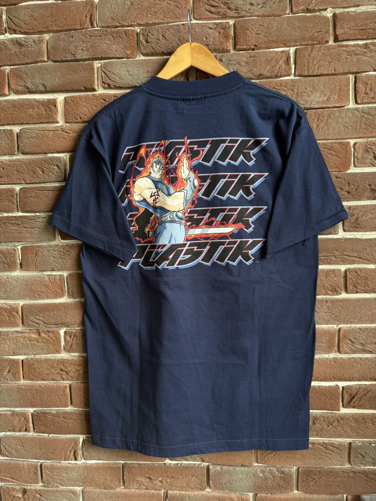 Cartoon Network Vintage “Plastik” Brand Anime Cartoon T-shirt 90s Murina Size US L / EU 52-54 / 3 - 1 Thumbnail
