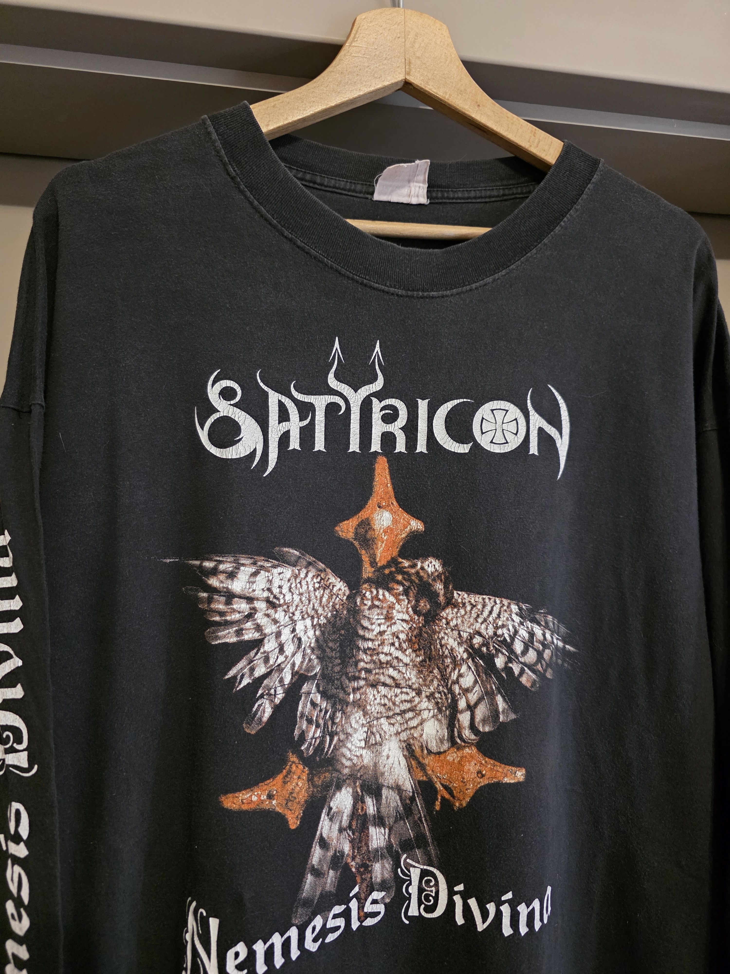 Vintage Vintage 90s Satyricon Nemesis Divina Longsleeve Size US XL / EU 56 / 4 - 2 Thumbnail