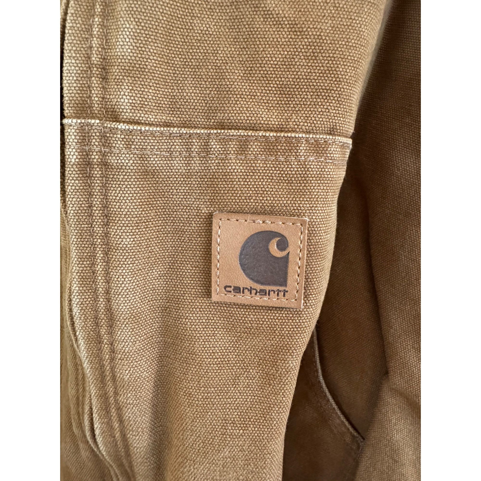 Carhartt Vintage Carhartt Brown Quilted-Lined Hooded Canvas Jacket XL Size US XL / EU 56 / 4 - 3 Thumbnail