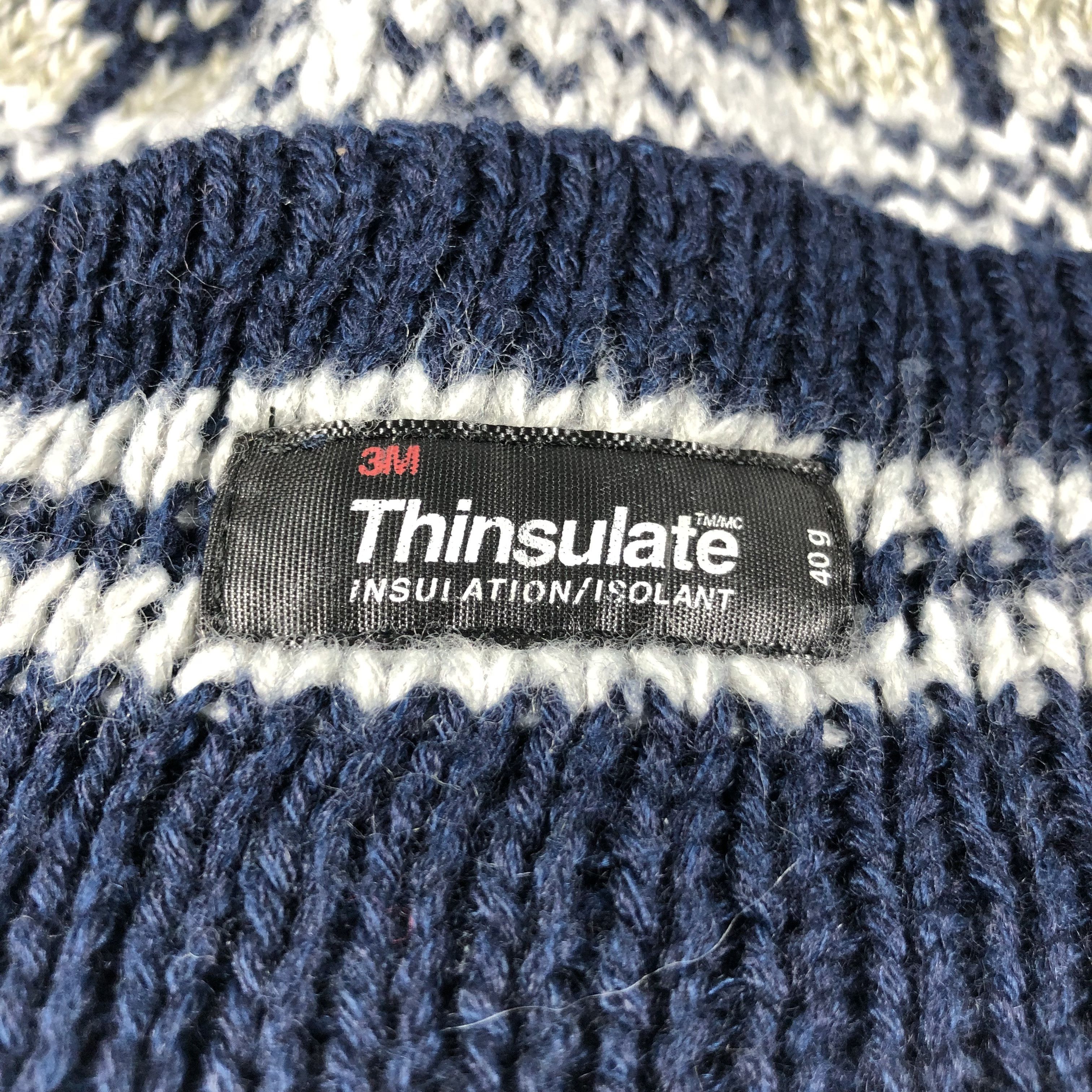 Vintage Thinsulate Fair Isle Beanie Snowcap Snow Hat B899 Size ONE SIZE - 4 Thumbnail