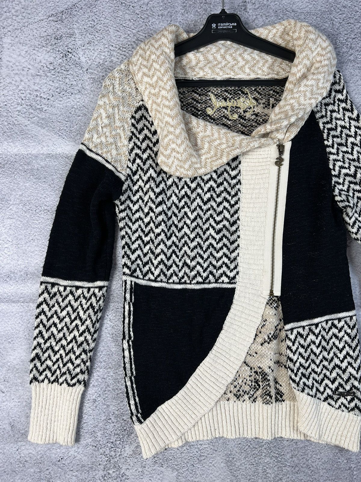 Designer × Desigual Desigual full zip knit sweater Size S / US 4 / IT 40 - 5 Thumbnail
