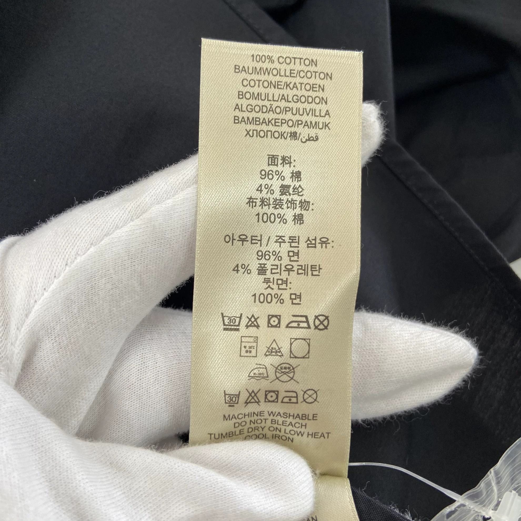 Burberry Burberry Black Shirt M 0337 Size M / US 6-8 / IT 42-44 - 8 Thumbnail