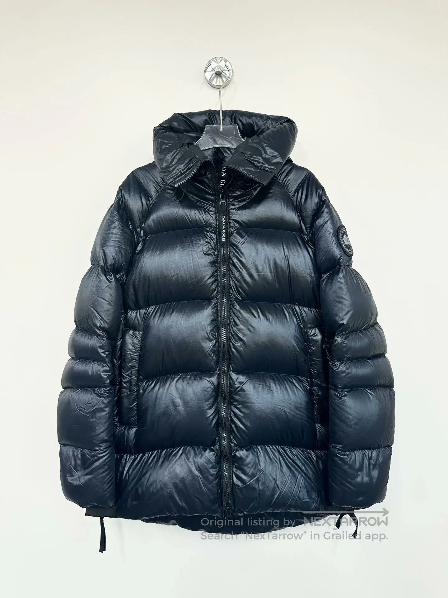 Canada Goose Canada Goose Black Zip-up Hooded Black Label Logo Down Jac Size US S / EU 44-46 / 1 - 1 Thumbnail