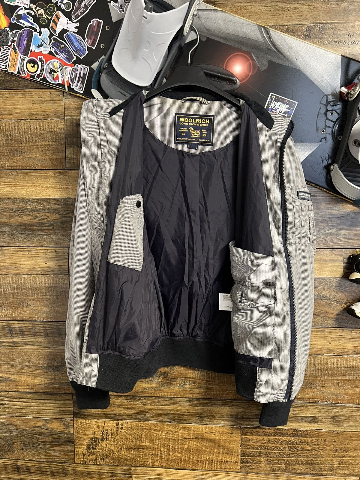 Woolrich Woolen Mills Man’s Jacket Bomber Woolrich John Rich & Bros Size US S / EU 44-46 / 1 - 12 Thumbnail