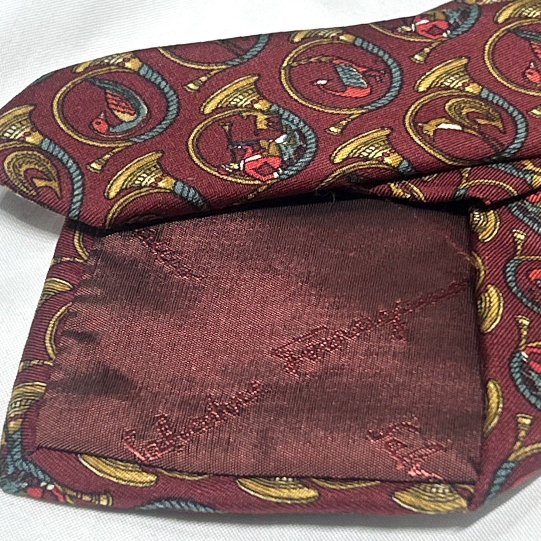 Salvatore Ferragamo SALVATORE FERRAGAMO MEN SILK RED ANIMAL PRINT TIE 57" User: SALVATORE FERRAGAMO MEN'S SILK RED ANIMAL PRINT TIE 57" Size ONE SIZE - 7 Thumbnail