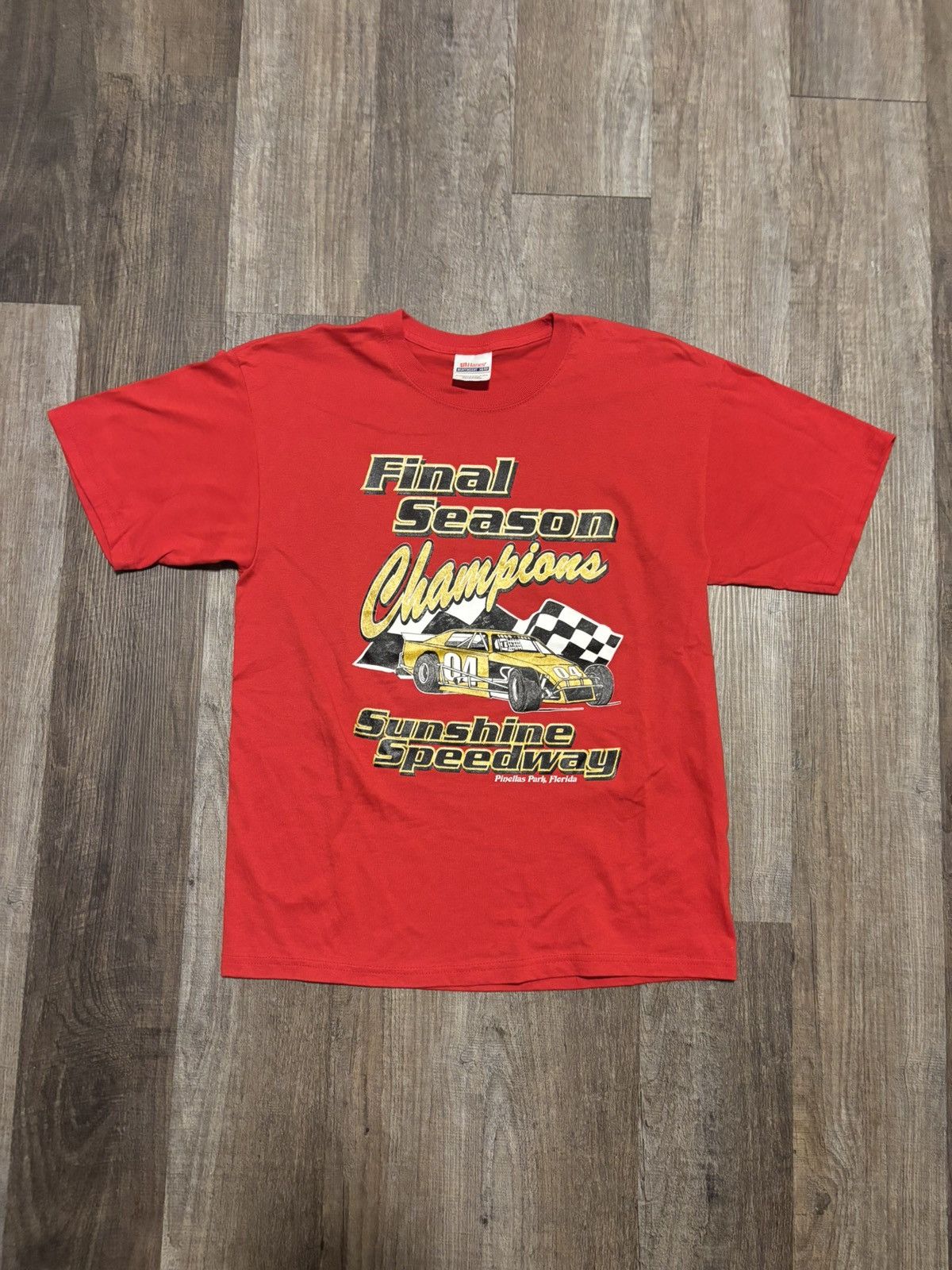 NASCAR Vintage 2004 St. Pete Sunshine Speedway Final Season Tee Size US M / EU 48-50 / 2 - 1 Thumbnail