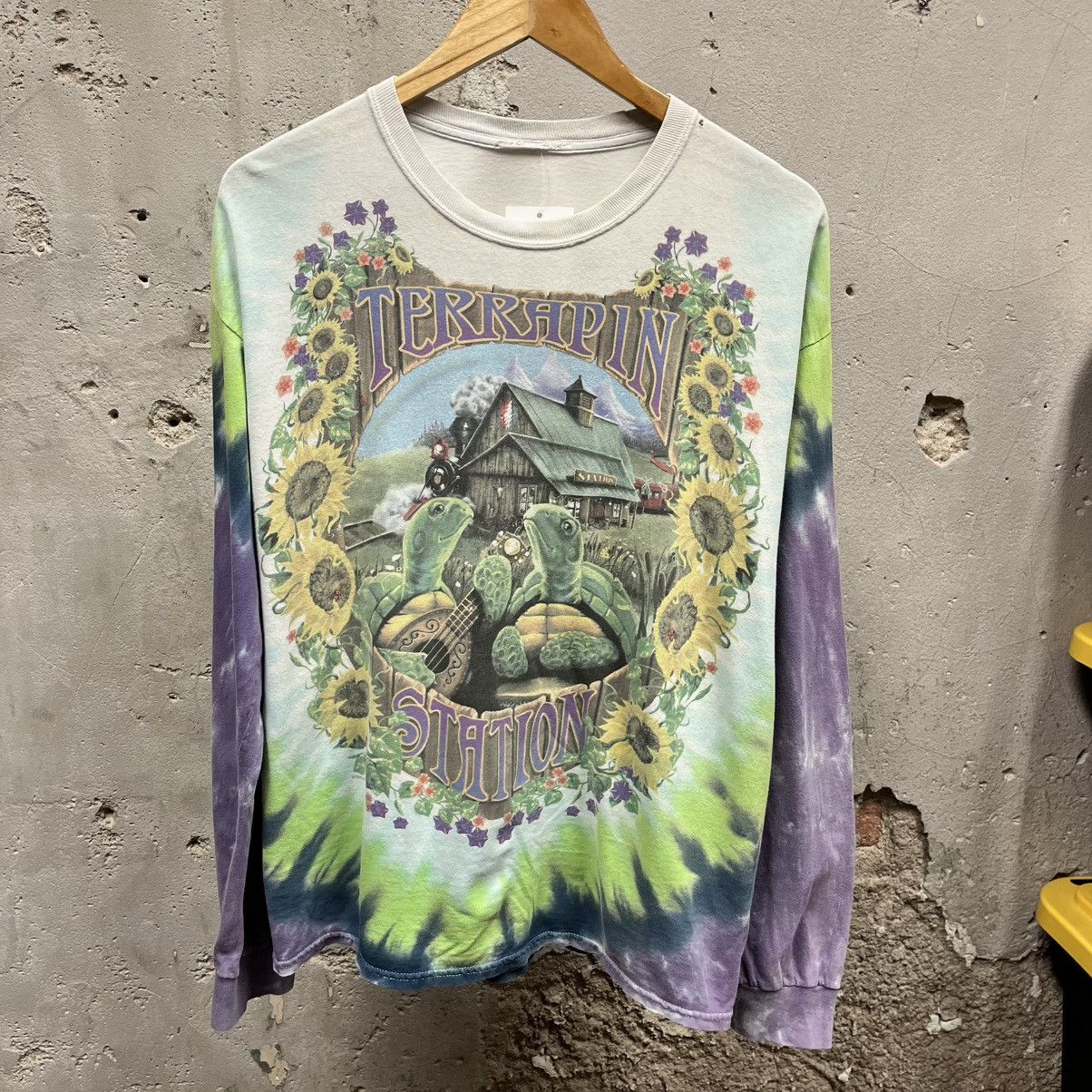 Grateful Dead × Liquid Blue Grateful Dead Terrapin Station Turtle Tee Liquid Blue 1998 Size US L / EU 52-54 / 3 - 1 Thumbnail
