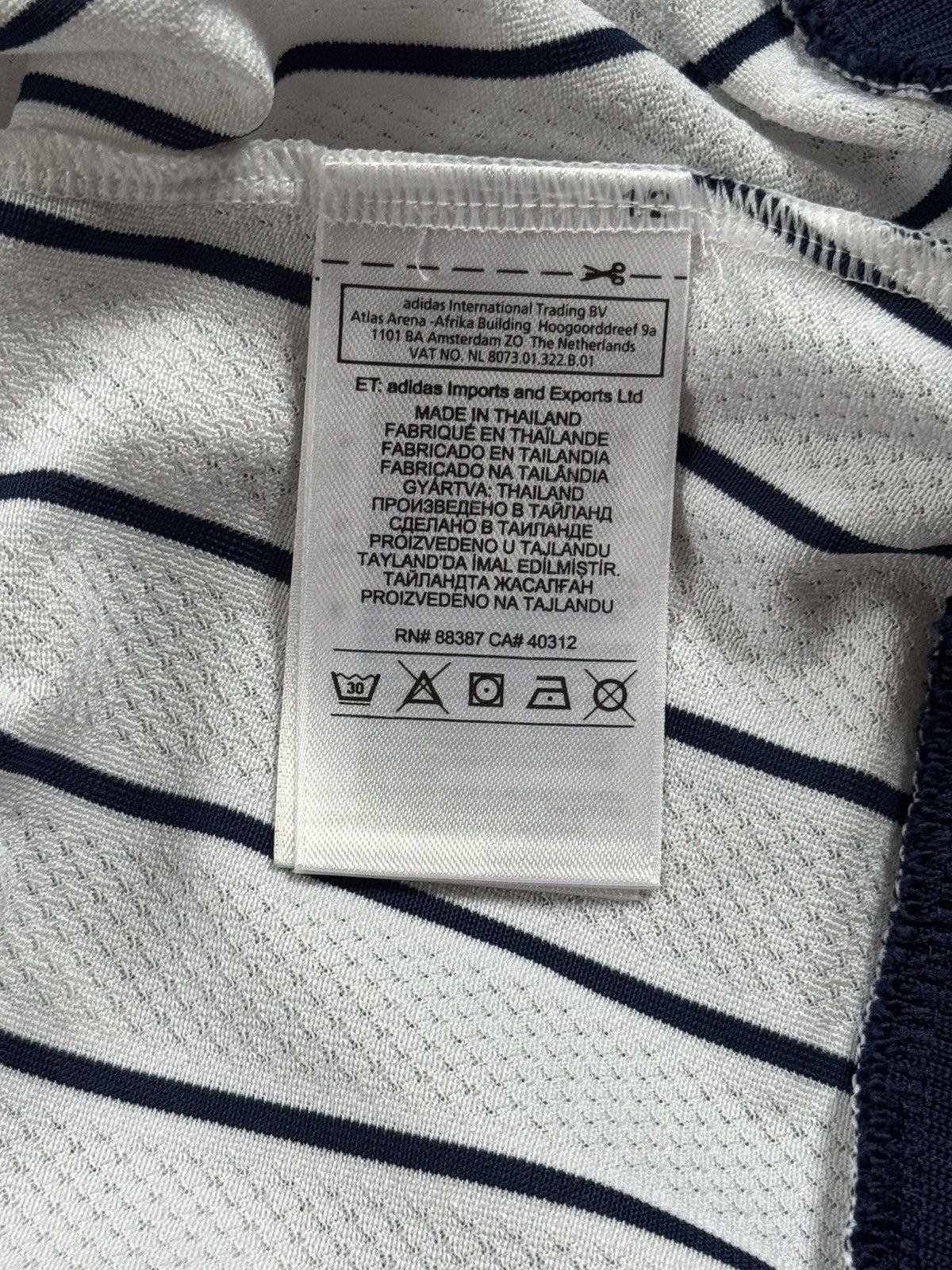 Adidas Adidas & Pharrell Williams striped tank top sleeveless Size L / US 10 / IT 46 - 6 Thumbnail